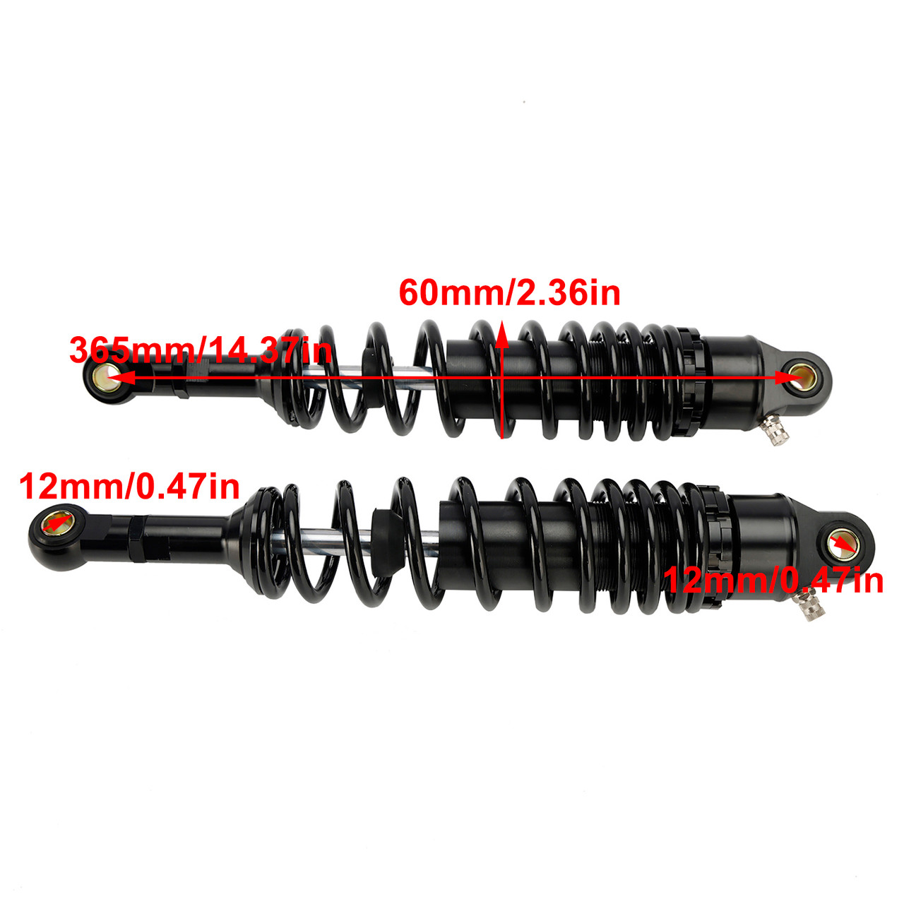 365mm Rear Suspension Air Shock Absorbers fit for Honda CT125 Cross Cub 110 50 A