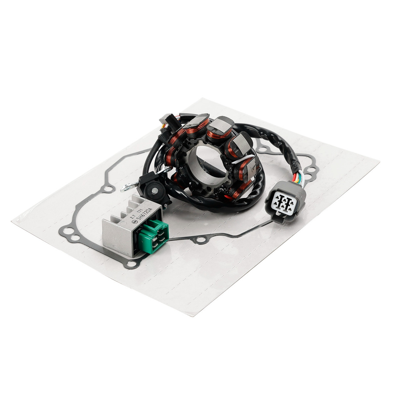 GOOFIT Stator Spule Ersatz Für Kawasaki KLX250, KLX250SF, D-Tracker X (2008-2016) – OE 21003-0087