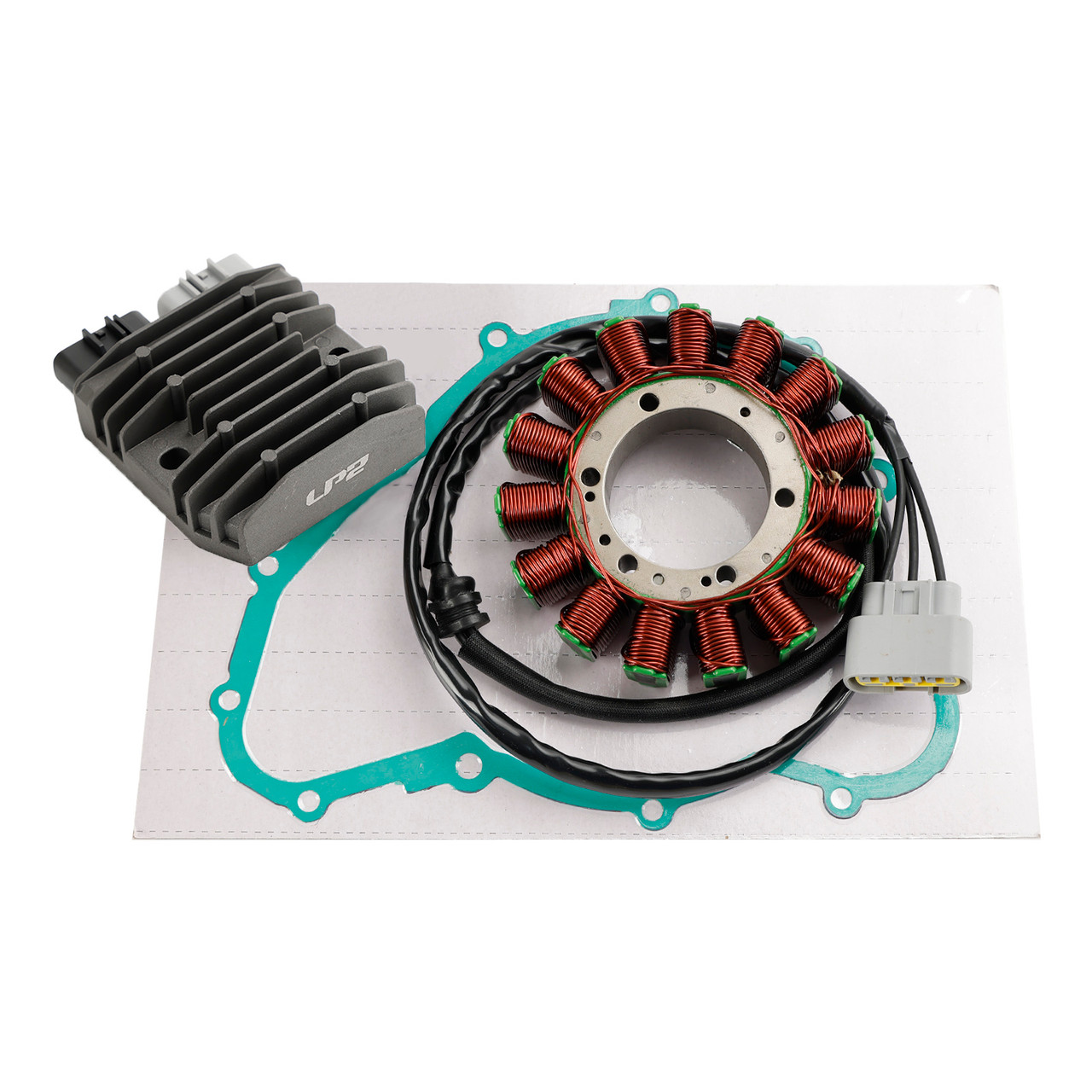 15-Pole Generator Stator Regulator Gasket For Tiger 800 674841 / XC / XCA / XRT