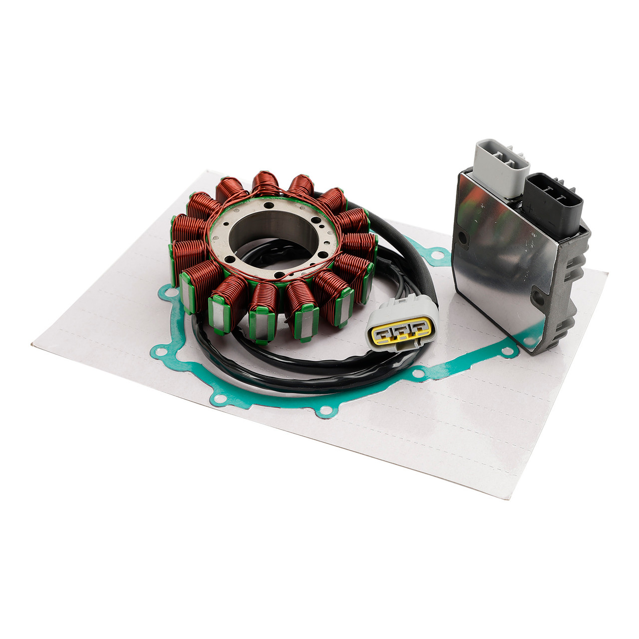 15-Pole Generator Stator Regulator Gasket For Tiger 800 674841 / XC / XCA / XRT