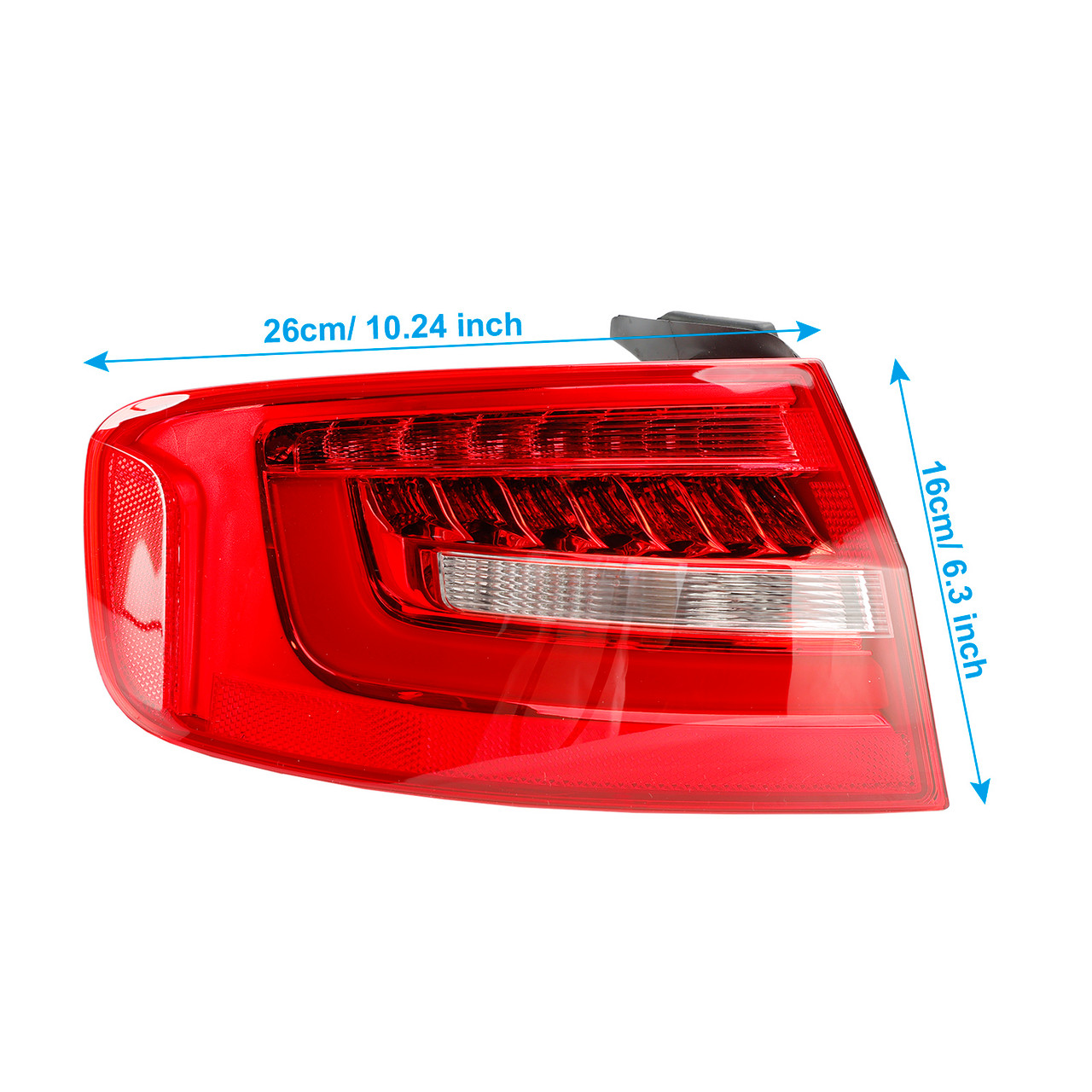 2015-2016 Audi A4 Komfort, Premium, Premium Plus Left Outer Rear Tail Light Lamp 8K5945095AC Generic