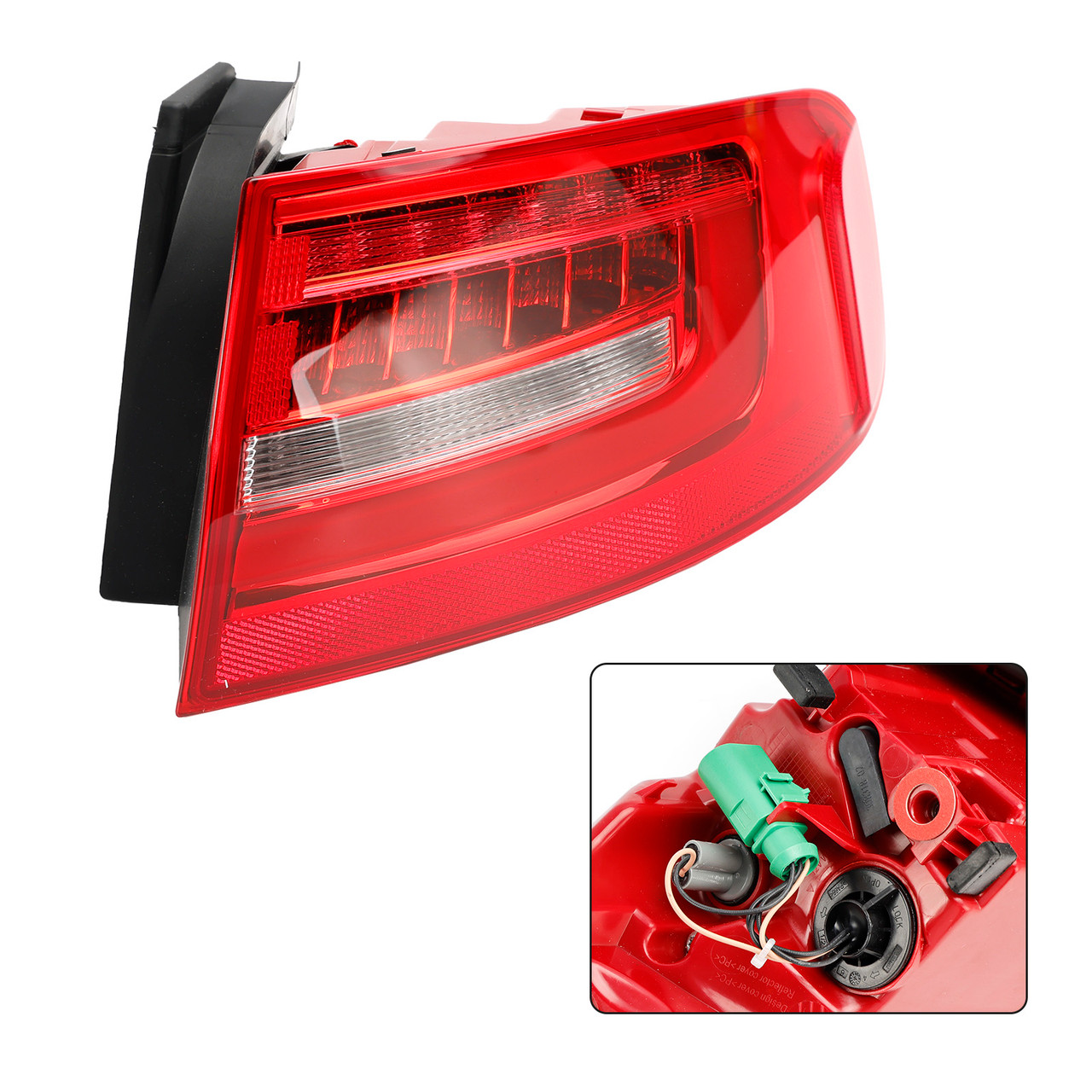 2013-2014 Audi A4 Base Right Outer Rear Tail Light Lamp 8K5945096AC Generic