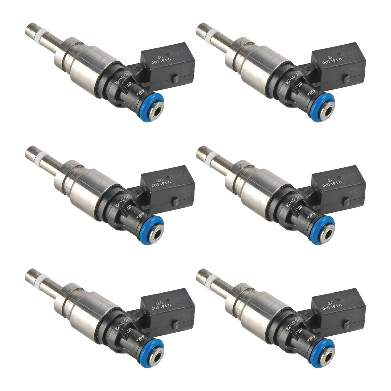2008-2010 AUDI A5 QUATTRO 3.2L V6 6*Fuel Injector 06E906036F, 0261500037, 06E906036AG, FIJ0035, 06E906036 F, 06E 906 036 AG, FJ1041, 800-2077N, DI-56155,Generic