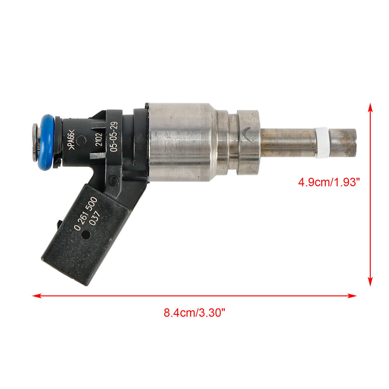 2009-2012 AUDI Q5 3.2L V6 1*Fuel Injector 06E906036F, 0261500037, 06E906036AG, FIJ0035, 06E906036 F, 06E 906 036 AG, FJ1041, 800-2077N, DI-56155,silver Generic