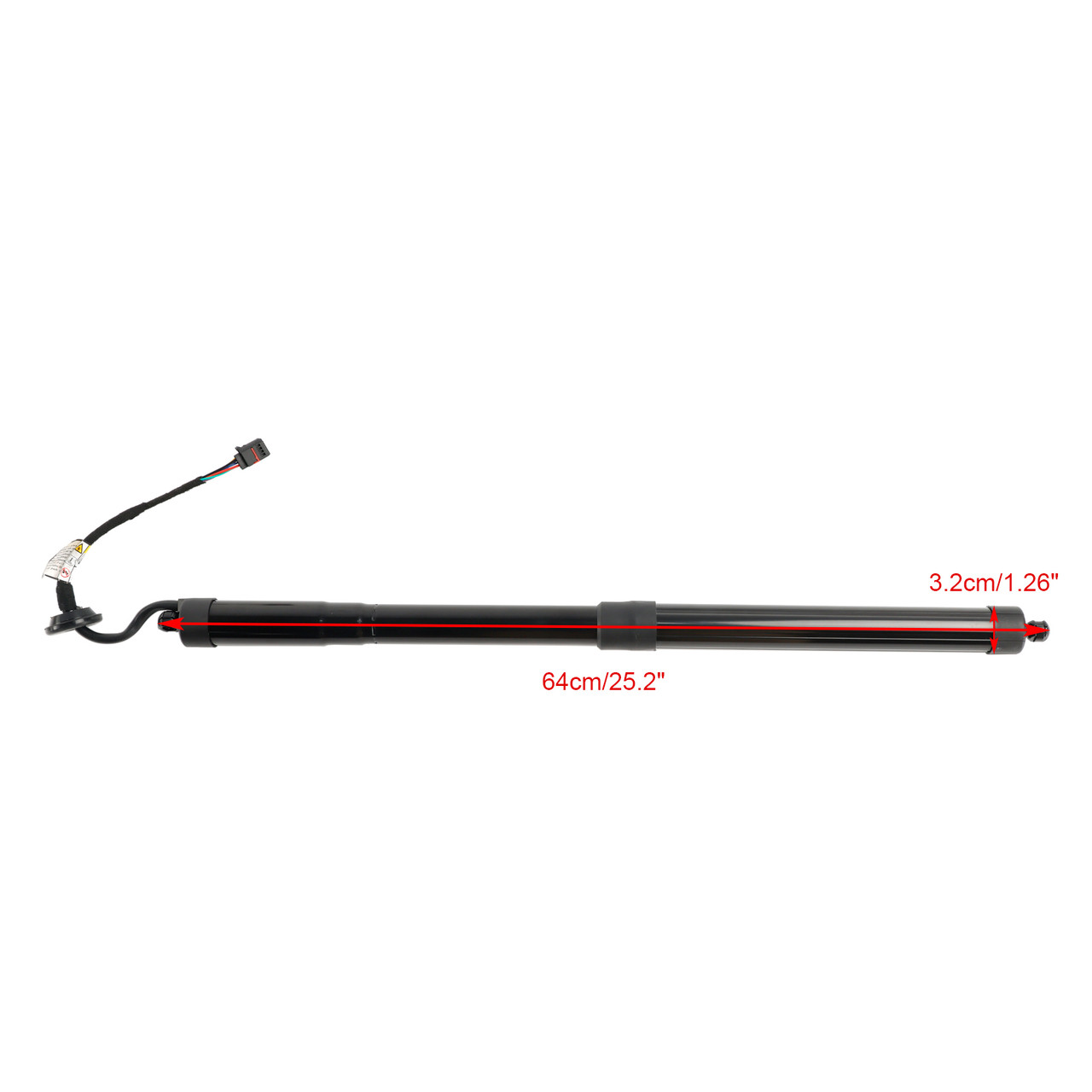 2020/11-2023/12 Volvo XC40 536 Electric left Rear Tailgate Power Hatch Lift Support 32296296, 31479594, 32357573, 32384408 black Generic