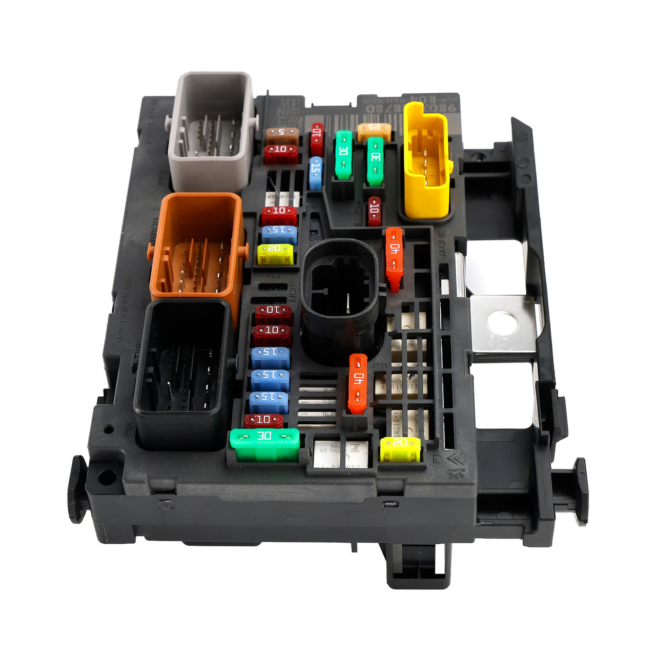 2007 onwards Peugeot 308 CC (4B_) Fuse Box BSM 9807028780 Multicolor Generic