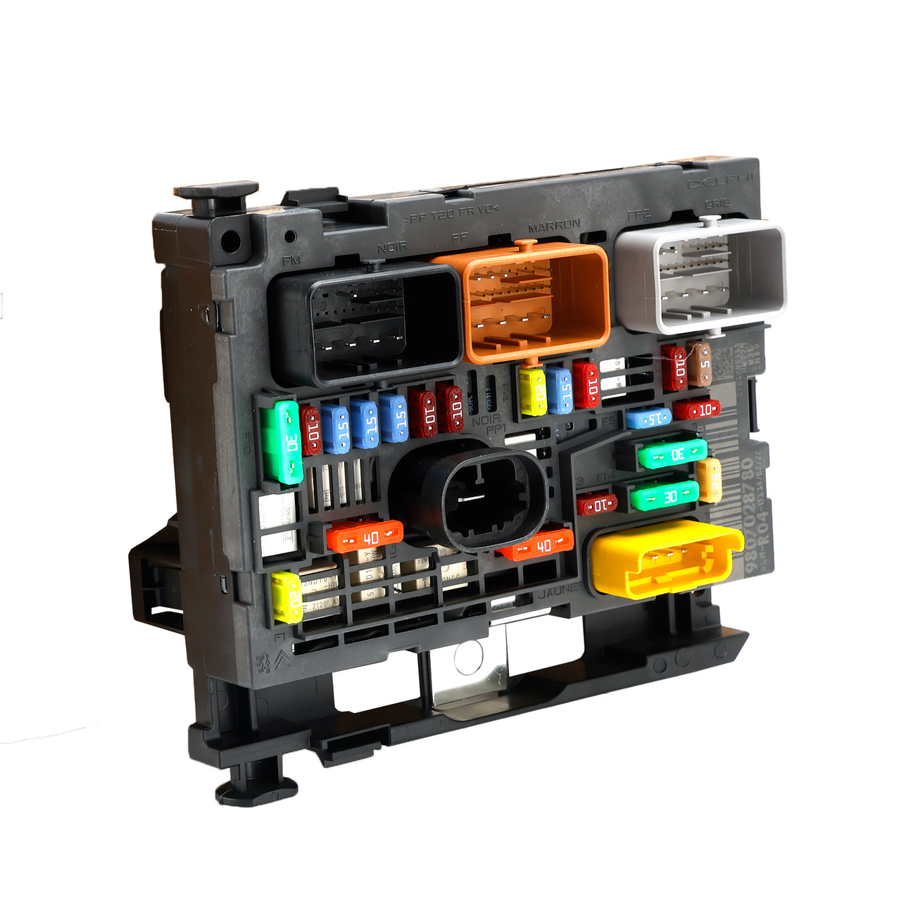 2007 onwards Peugeot 308 CC (4B_) Fuse Box BSM 9807028780 Multicolor Generic Fuse Box BSM 9807028780 Multicolor Generic