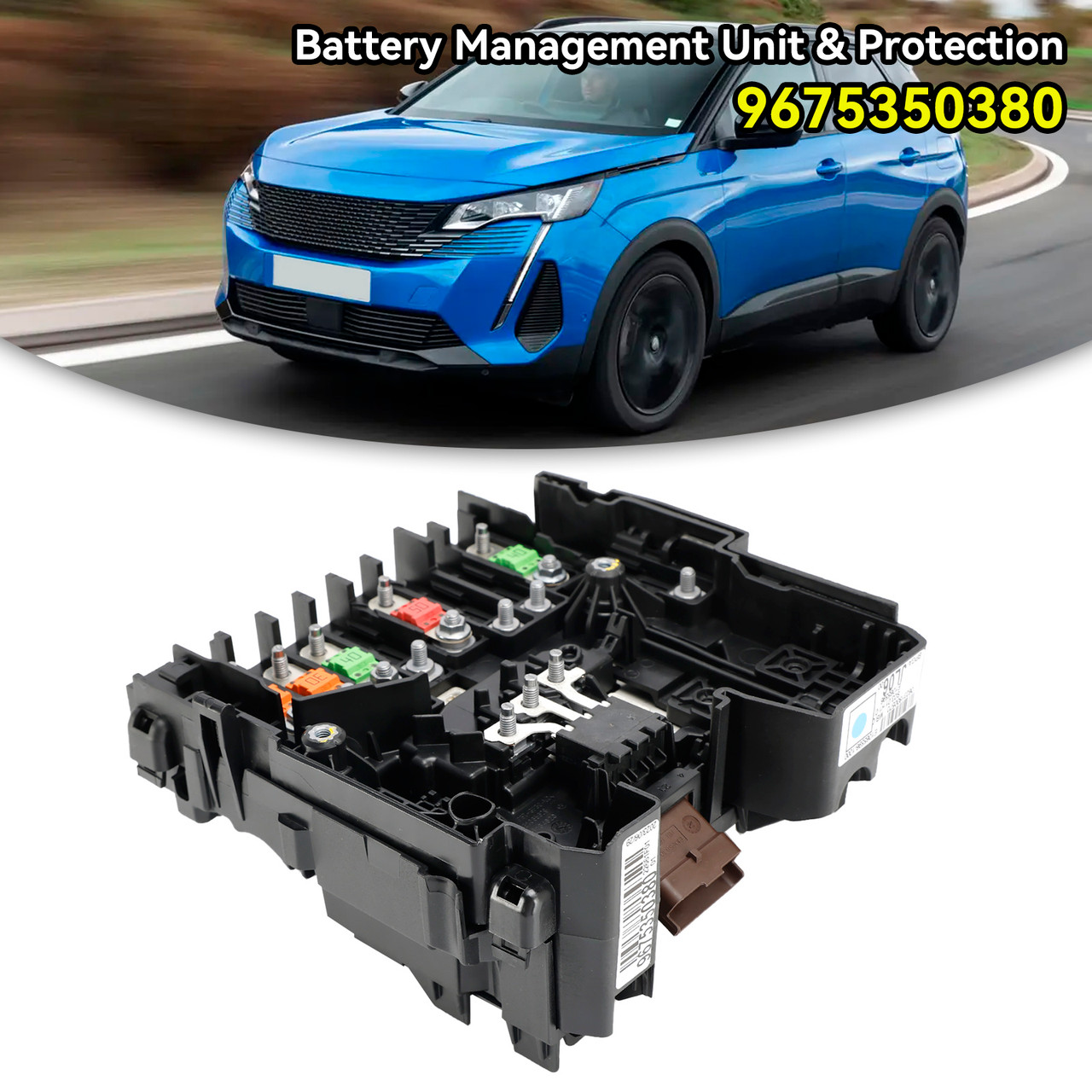 2013 onwards Citroen C4 Picasso II Fuse Box Voltage Module 9675350380 black Generic
