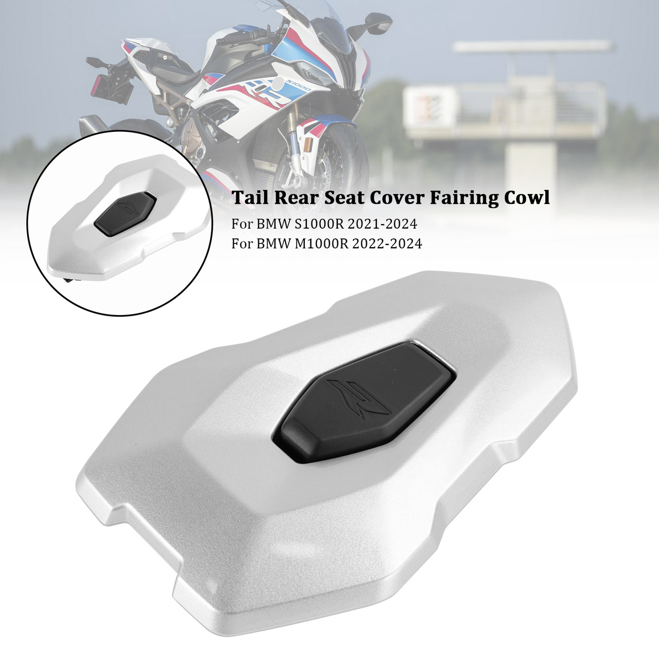PSLER Rear Seat Cowl Cover For BMW S1000R 2021-2024 – Carbon Fiber