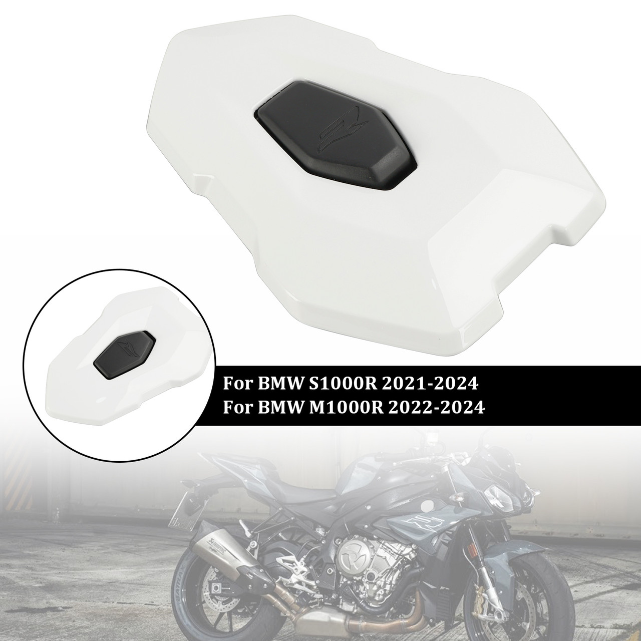 2022-2024 BMW M1000R Tail Rear Seat Cover Fairing Cowl white Generic