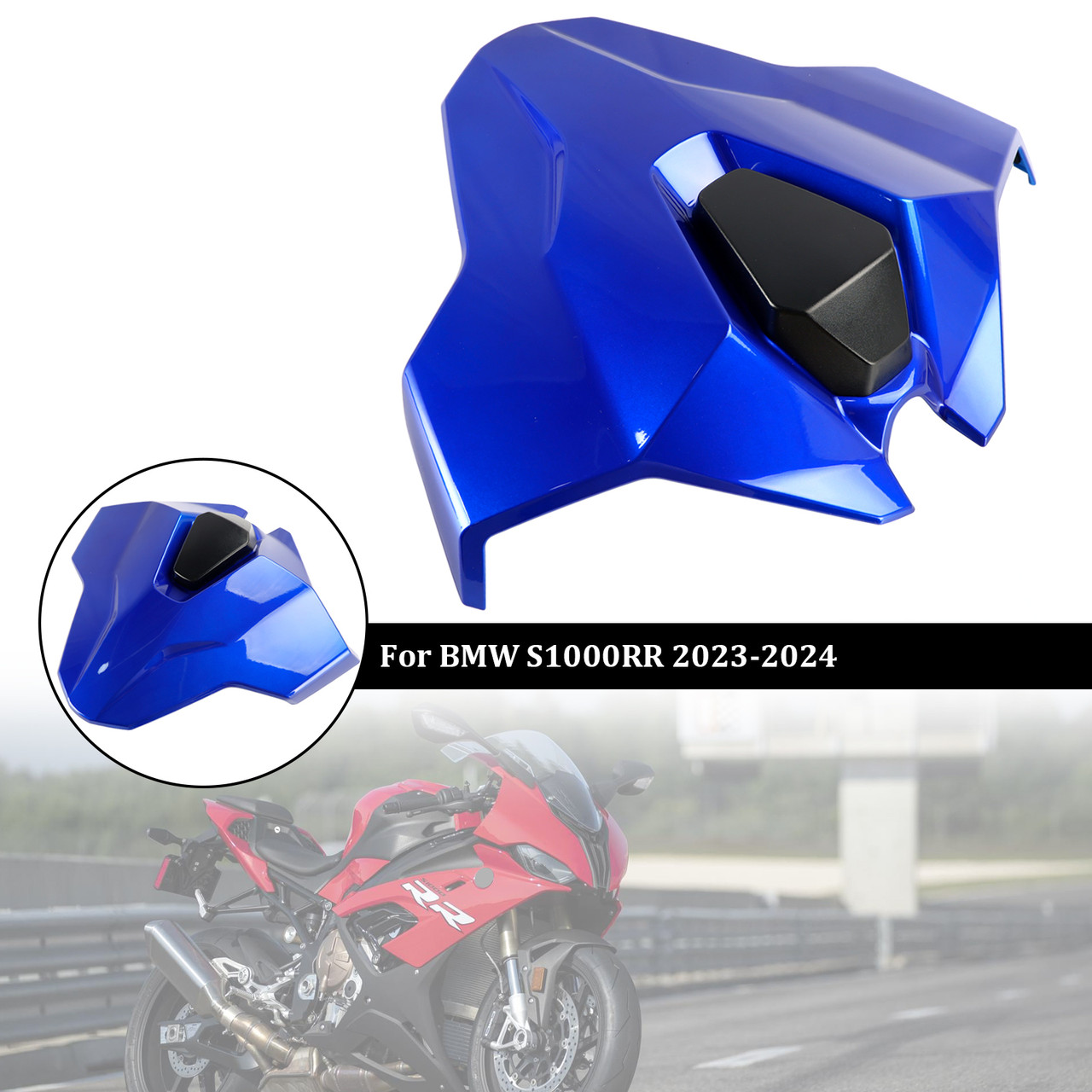 2023-2024 BMW S1000RR Tail Rear Seat Cover Fairing Cowl blue Generic