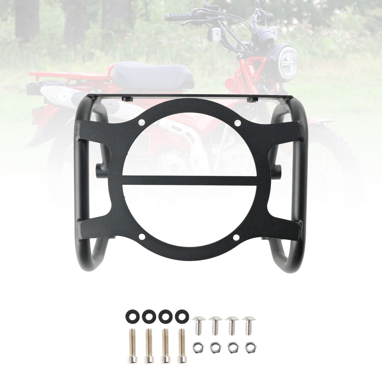 2020-2023 HONDA CT125 huntercub 125 Front Headlight Guard Cover Fit black Generic