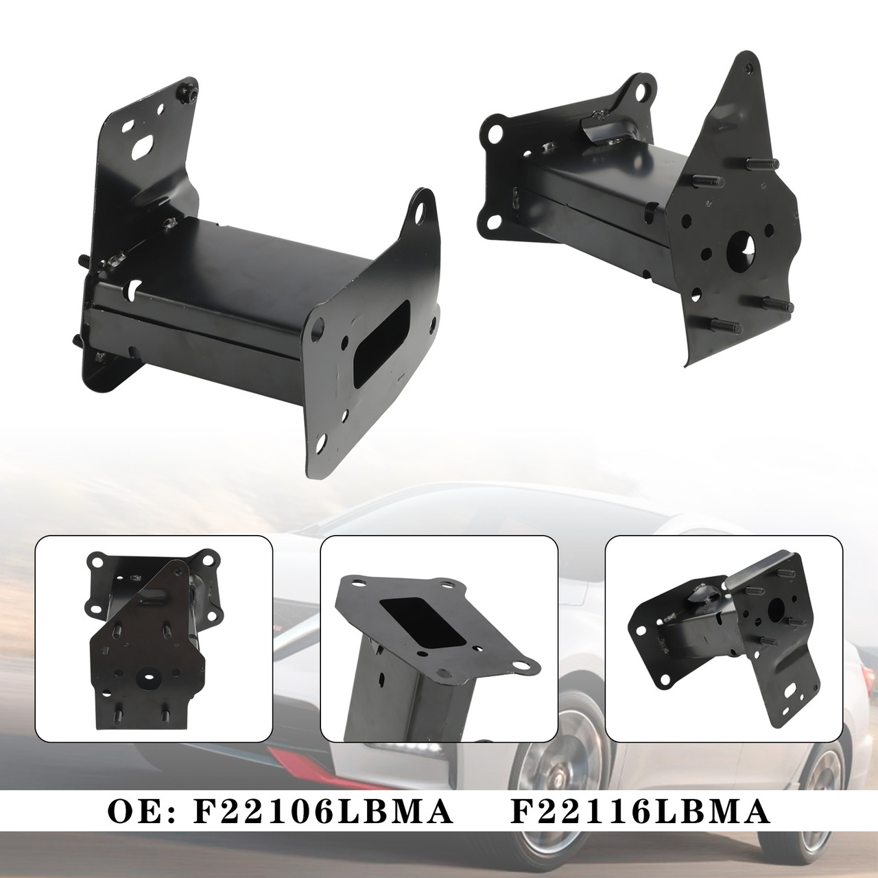 2021-2023 Nissan Sentra SR Premium 2*Bumper Bracket Set F22106LBMA F22116LBMA Generic