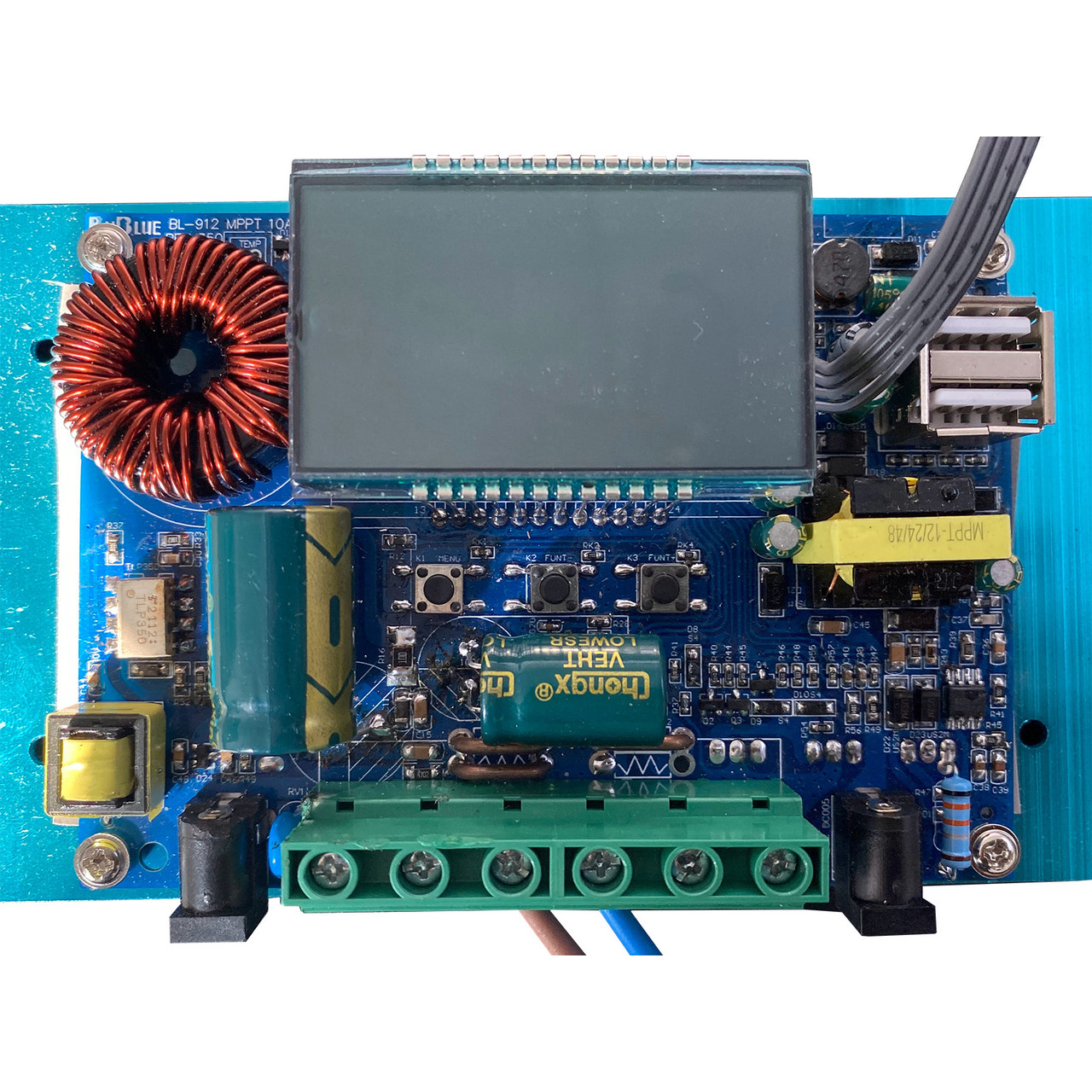 30A MPPT High Energy Solar DSP Controller Repair Battery APP to Remotely Manage