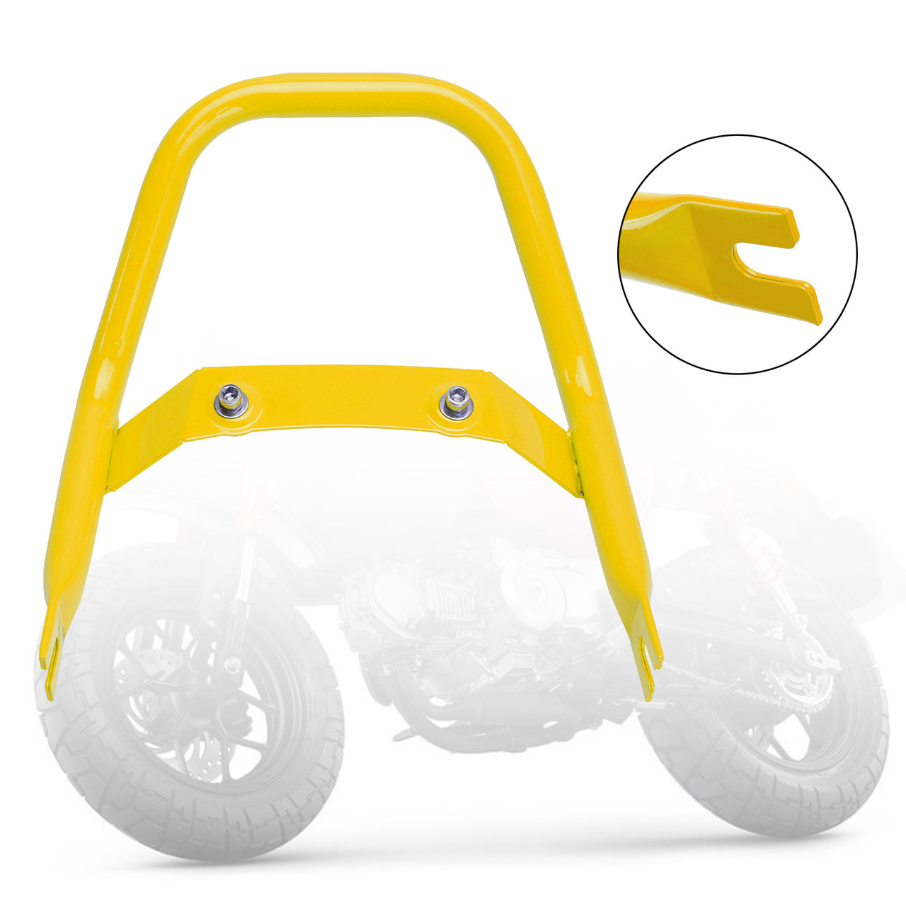 2018-2024 HONDA Monkey 125 Set Passenger Armrest Yellow Generic