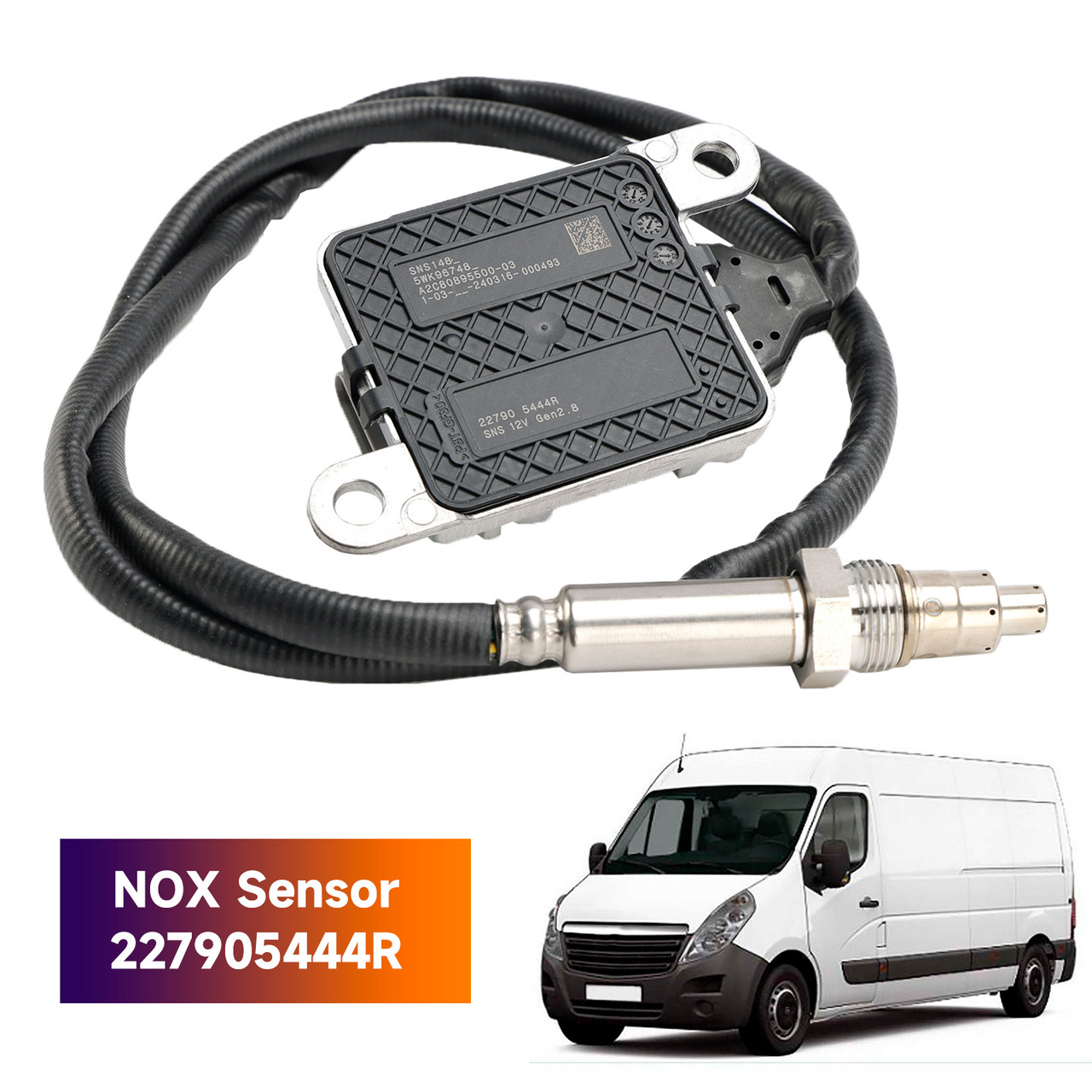 2015-on Renault Master MK3 2.3 dCi  M9T engine Nox Nitrogen Oxide Sensor 227905444R Generic