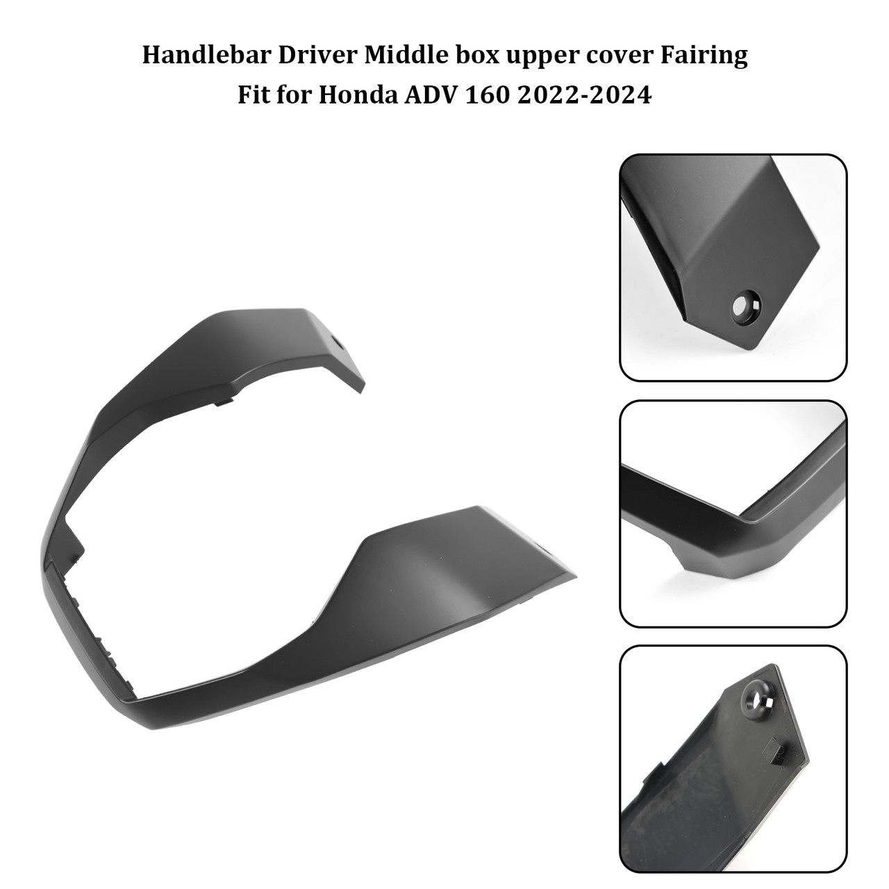 2023-2024 Honda ADV 160 Handlebar Driver Middle box lower cover Fairing Matta Black Generic