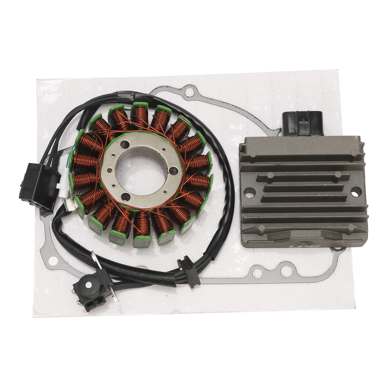 2017-2024 Kawasaki KLE 250 300 Versys-X Magneto Coil Stator Voltage Regulator Gasket Assy 11061-0793 Generic