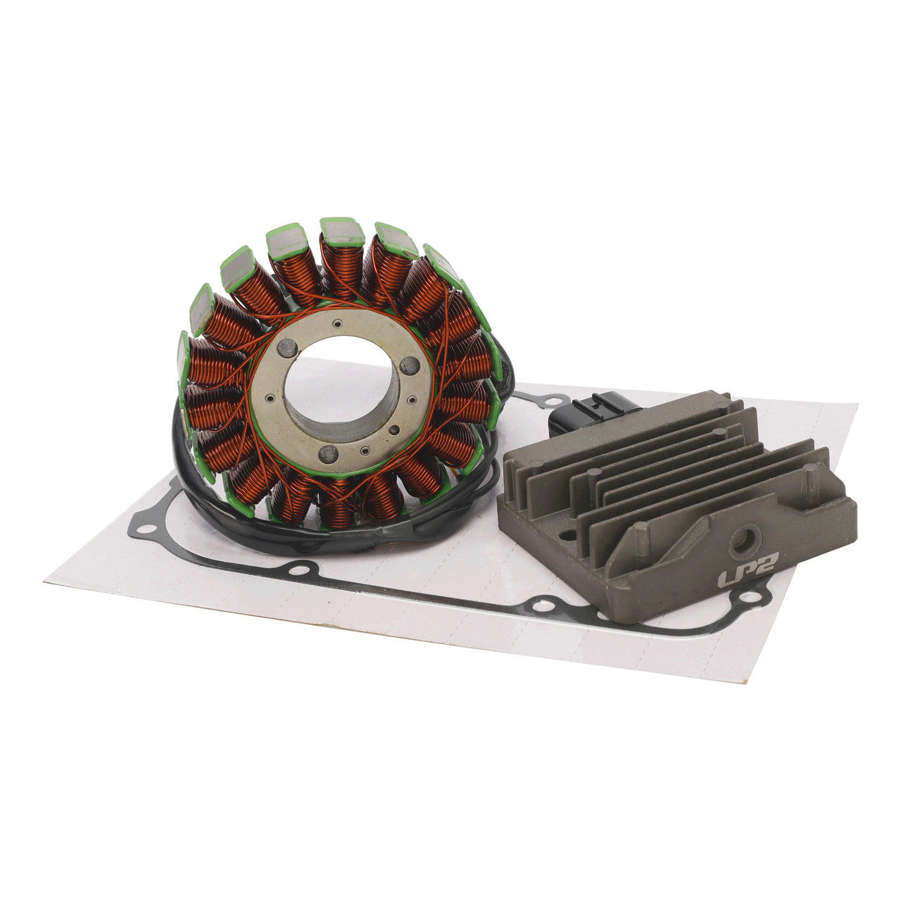 2017-2024 Kawasaki KLE 250 300 Versys-X Magneto Coil Stator Voltage Regulator Gasket Assy 11061-0793 Generic