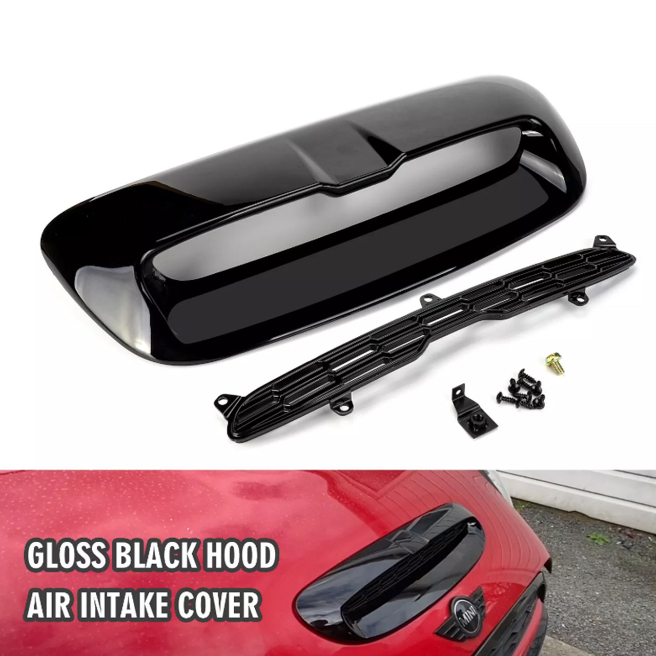 2007-2014 Mini Cooper S R55 R56 R57 R58 R59 Hood Grill Air Intake Vent Scoop 51132756095 Generic