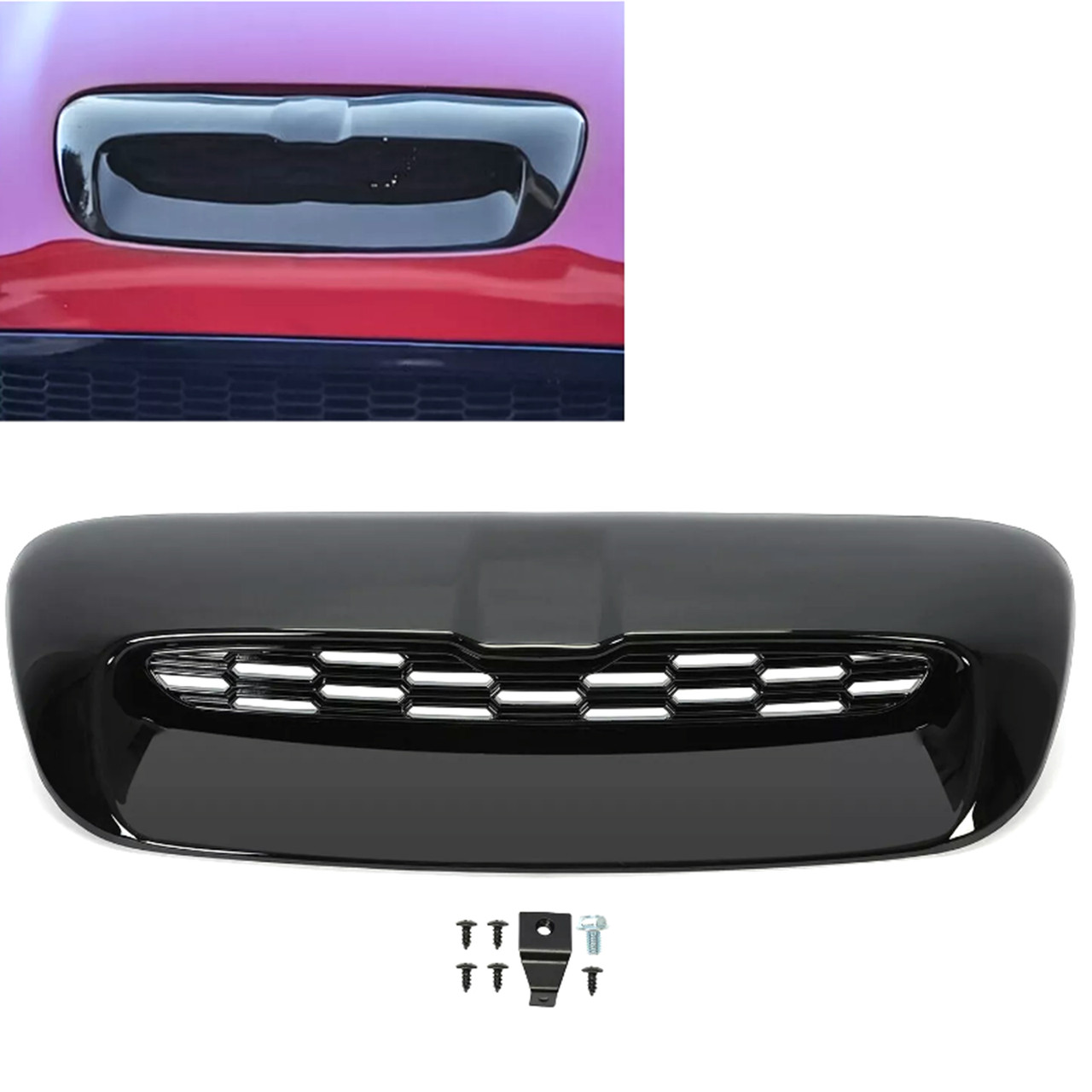 2007-2014 Mini Cooper S R55 R56 R57 R58 R59 Hood Grill Air Intake Vent Scoop 51132756095 Generic