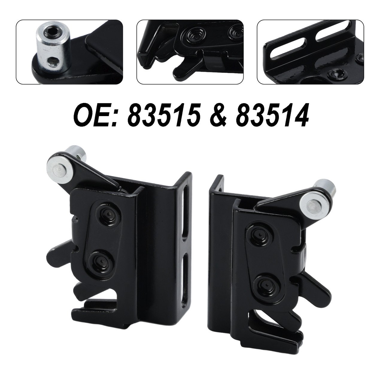 2x Truck Cap Rotary Latch 100XL/XR/XQ/180XL 700 tonneau 83515 & 83514 For Leer