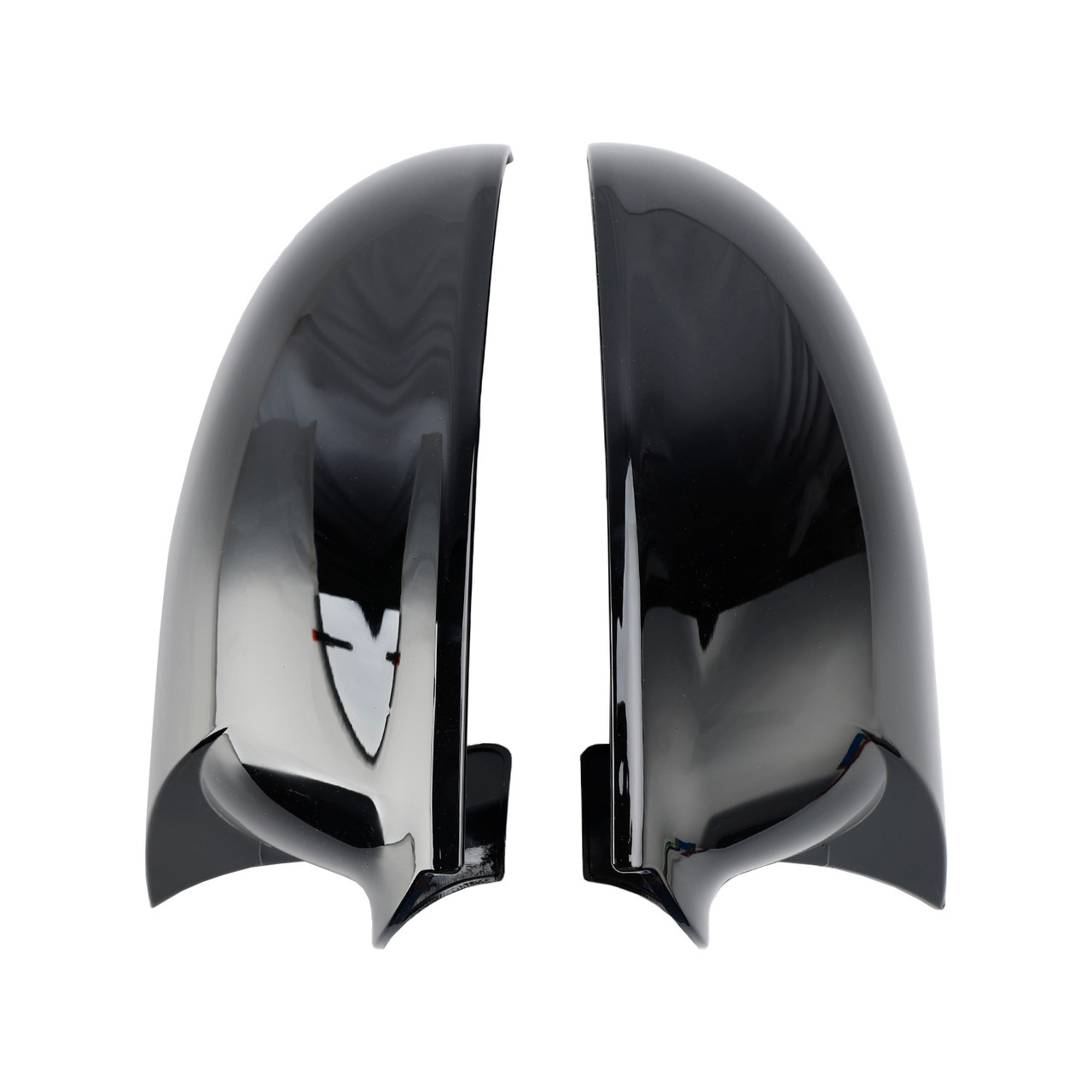2005-2011 VW Jetta Gloss Black Wing Door Mirror Cover Caps Left + Right Generic
