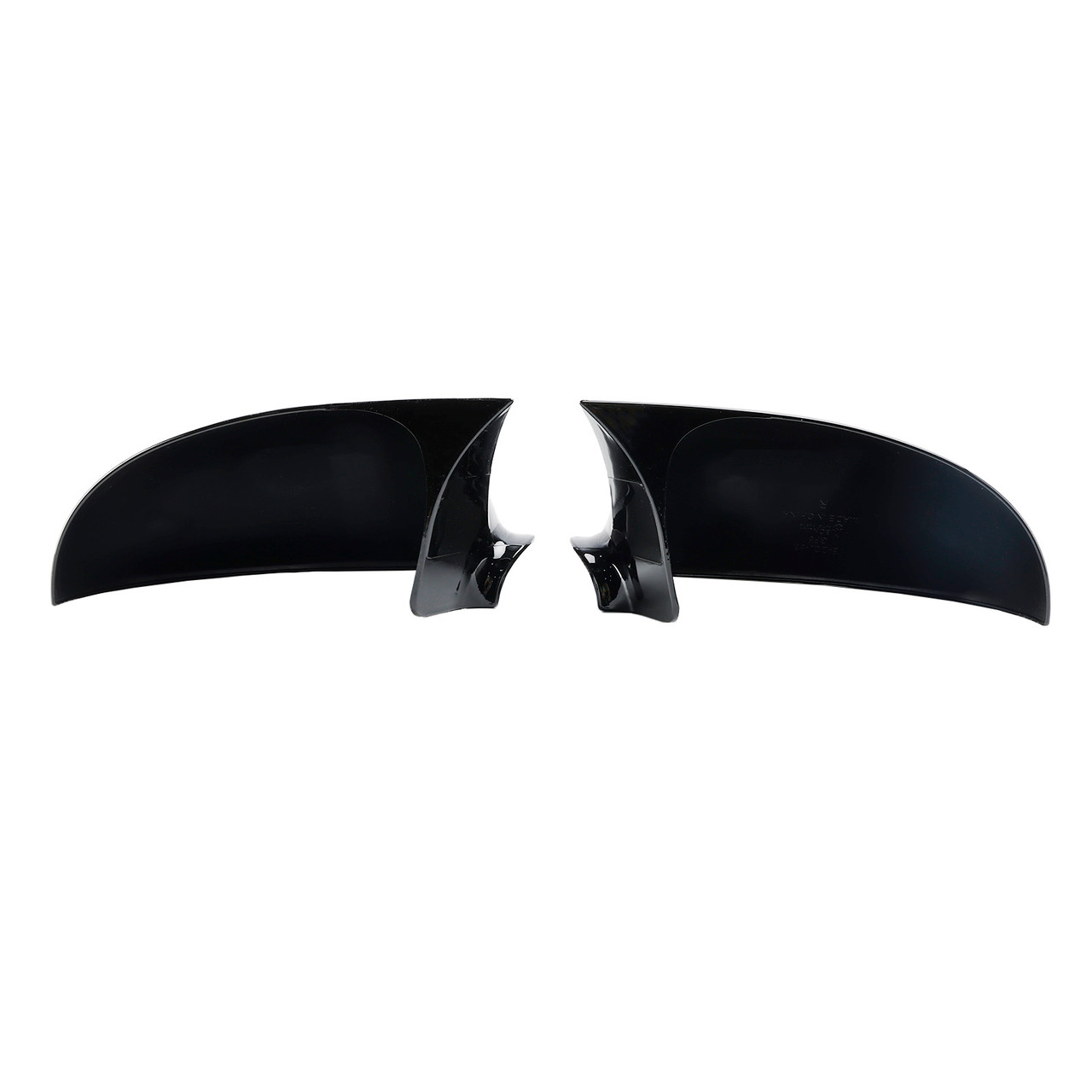 2005-2011 VW Jetta Gloss Black Wing Door Mirror Cover Caps Left + Right Generic