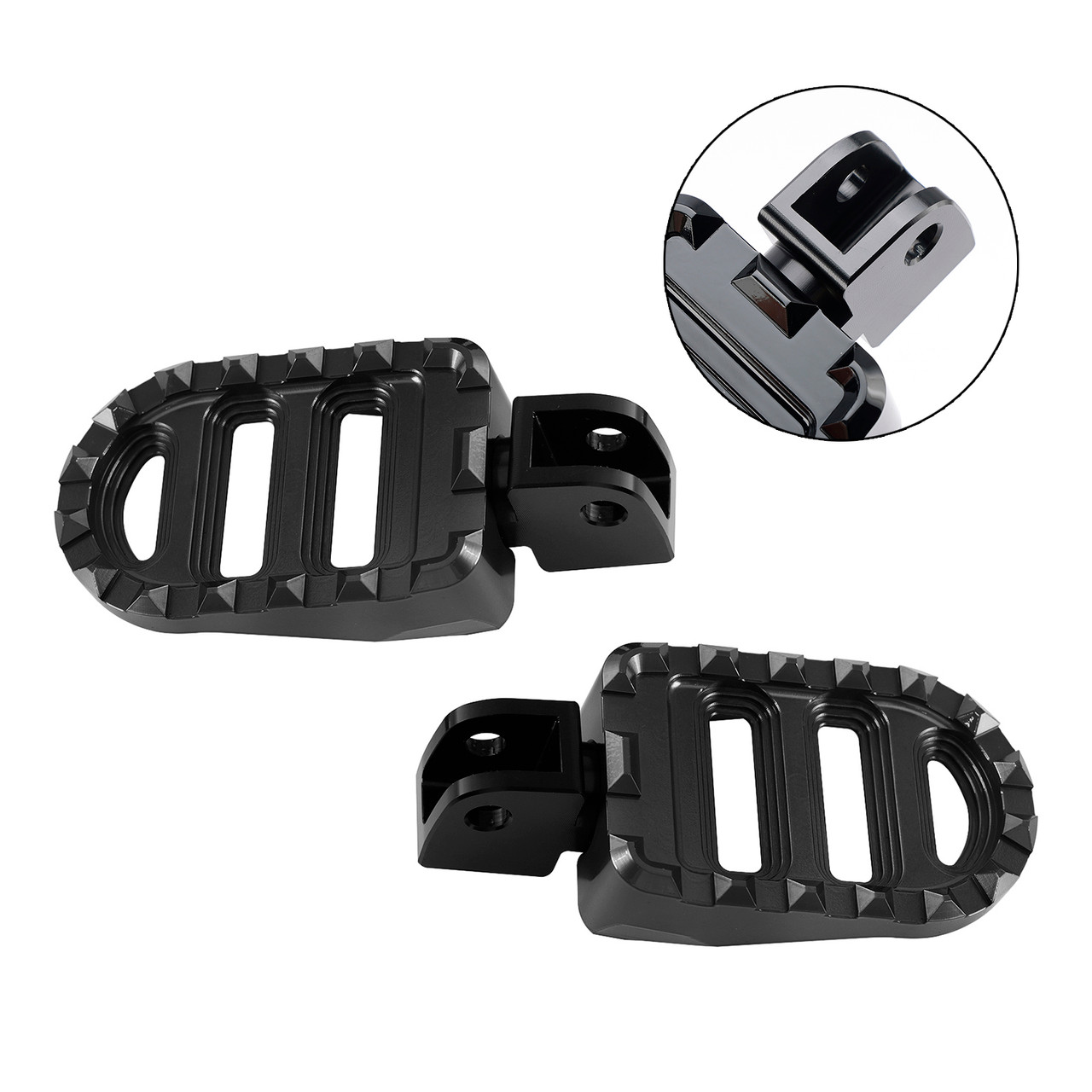 2021-2023 Meteor 350 Front Footrests Foot Peg Black Generic