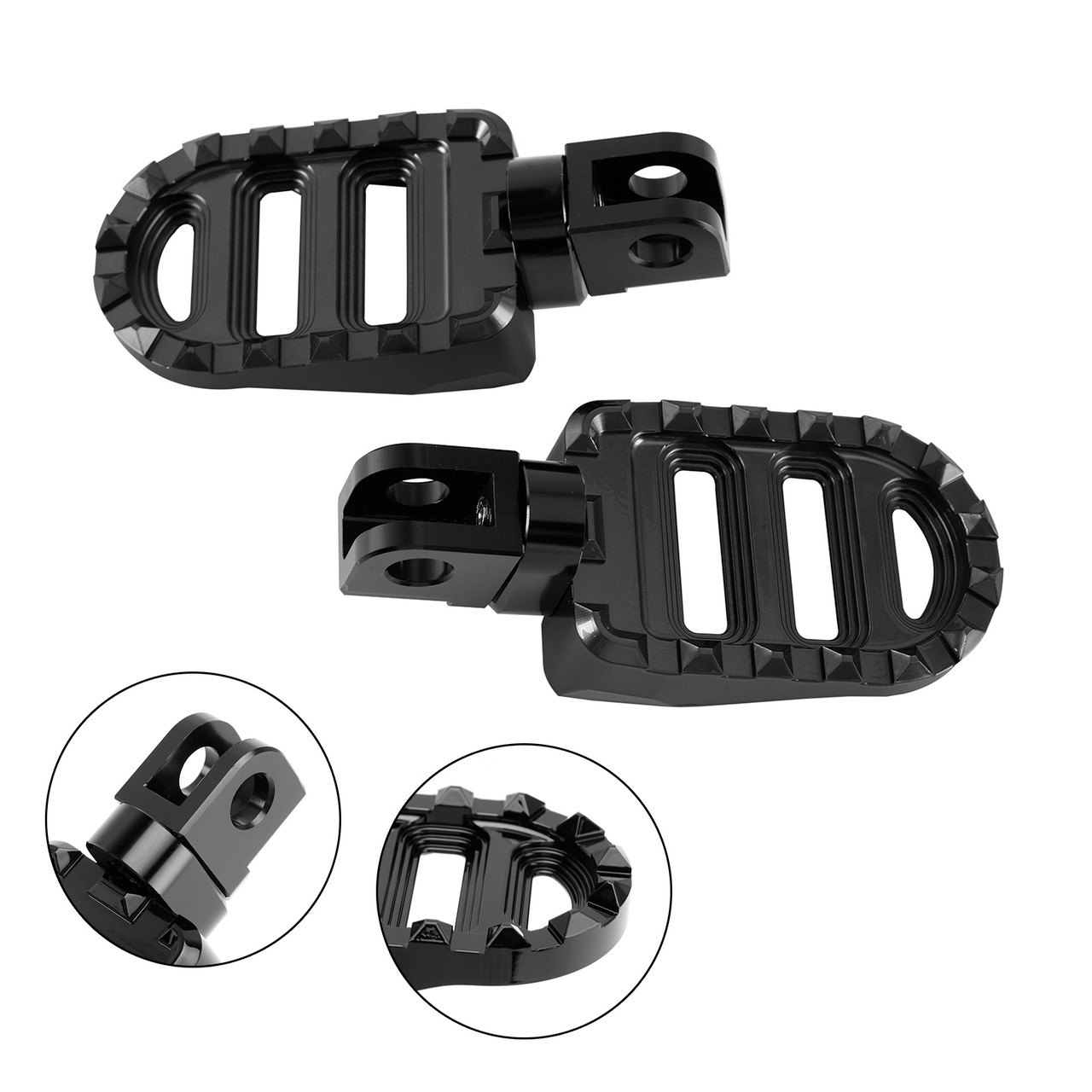 2017-2024 CFMOTO 450SR 450NK 650NK 400NK 800NK 650GT Front Footrests Foot Peg Black Generic