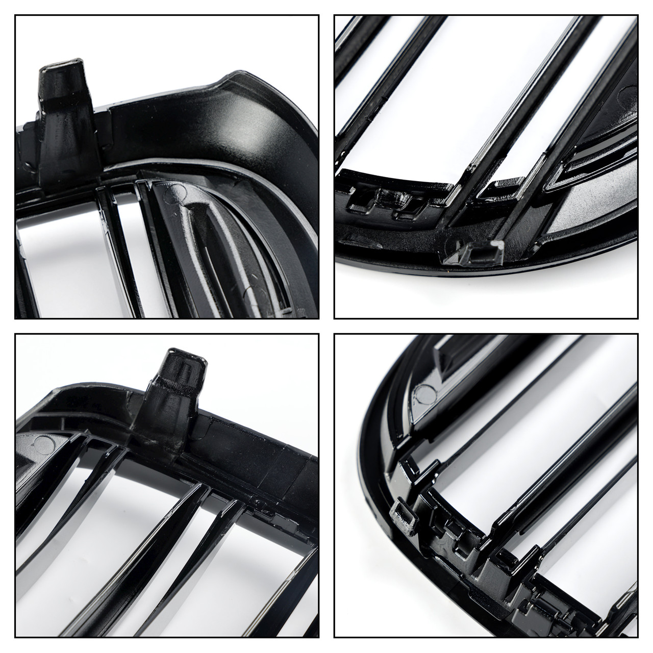 2016-2018 BMW 7 Series G11 G12 Front Kidney Grille Black 2 Slat Generic