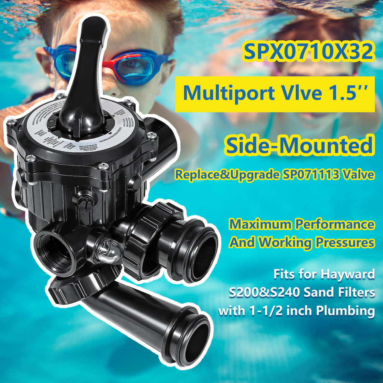 SPX0710X32 Vari-Flo Multiport Valve 1.5