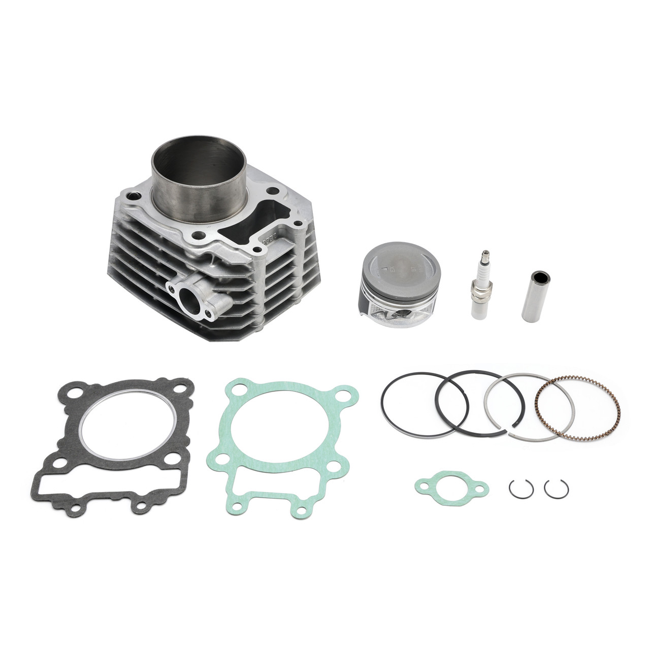 2003-2011 Kawasaki Bayou 250 KLF250A Cylinder Jug Top End Piston Gaskets Kit Generic