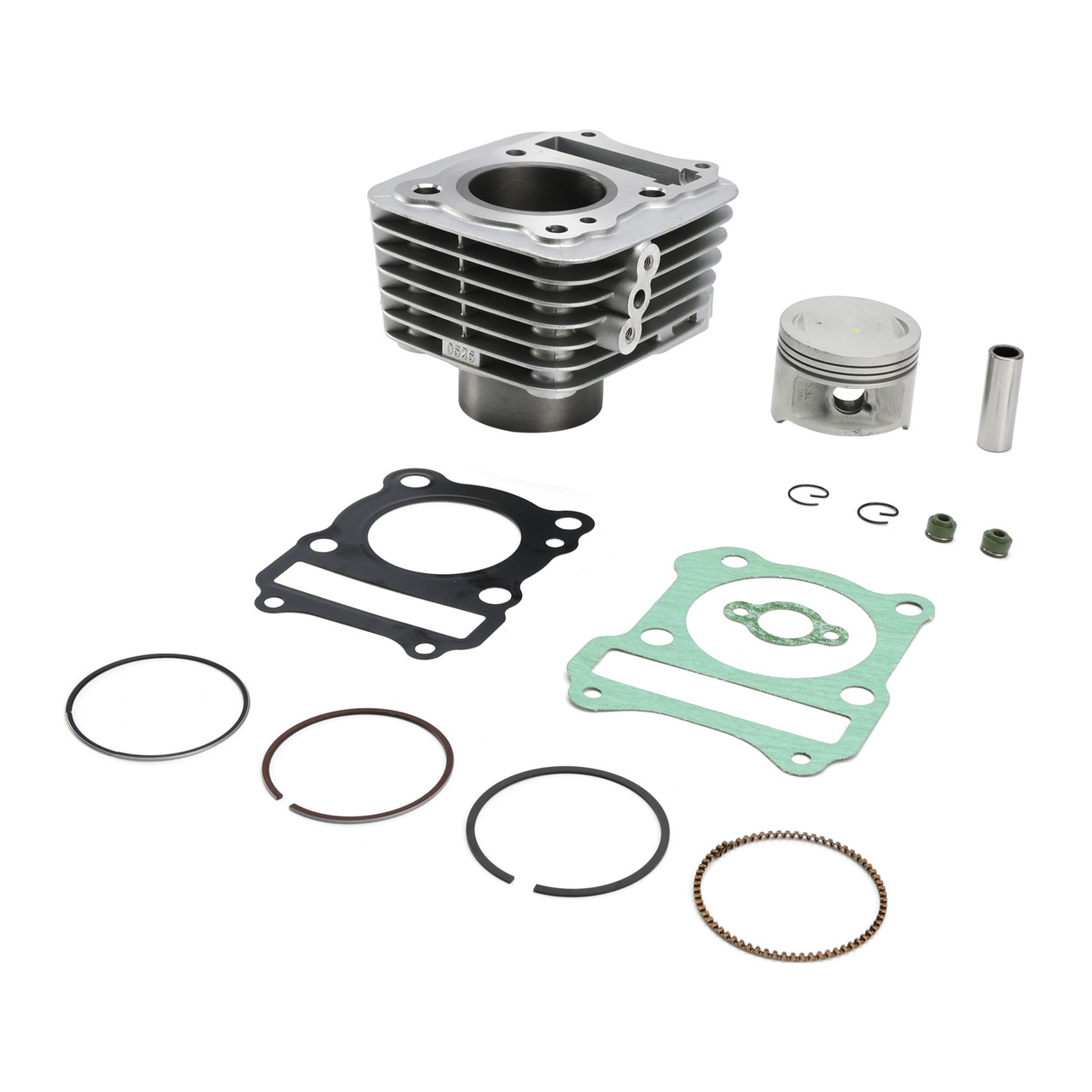 2015-2019 MASH Seventy 125 4T/ Five 125 4T 125cc Cylinder w/SLS Flat Piston Gaskets Kit Generic