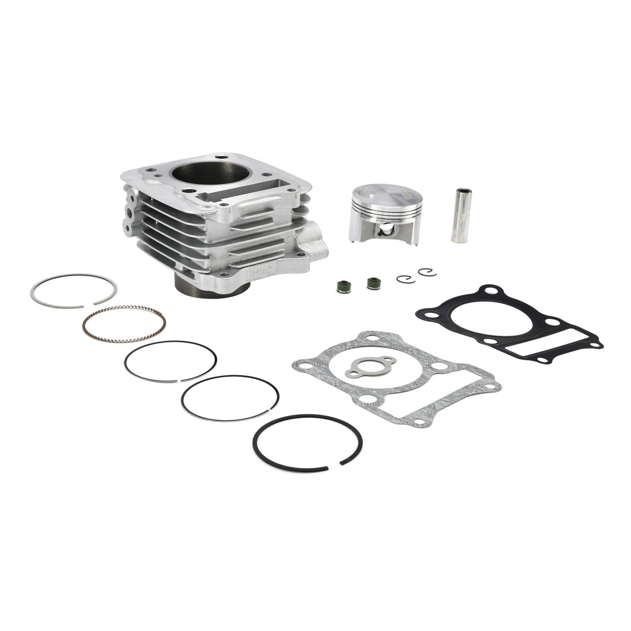 2007-2015 Kreidler Enduro 125 DD 4T AC Supermoto 150cc Cylinder w/SLS Flat Piston Gaskets Kit Generic