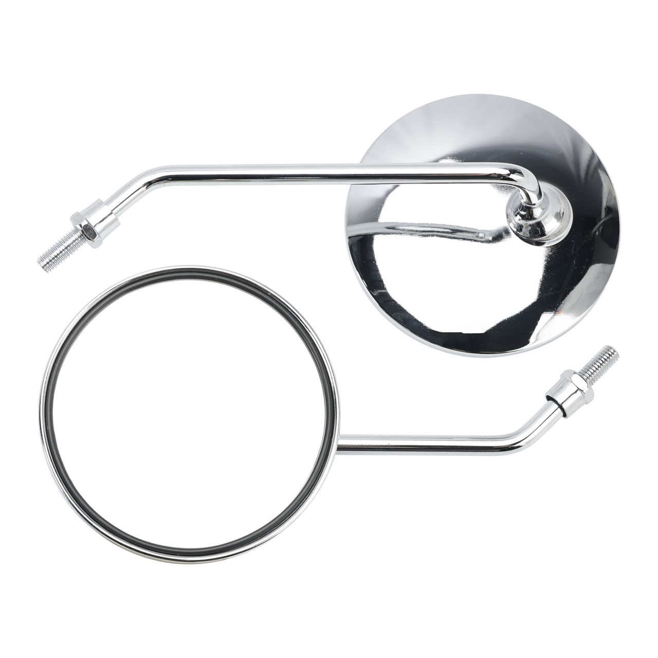 1974-1990 Honda CB125S Rearview Mirrors Left and Right M8x1.25 88120-028-600 88110-028-600 Chrome Generic 1974-1990 Honda CB125S Rearview Mirrors Left and Right M8x1.25 88120-028-600 88110-028-600 Chrome Generic