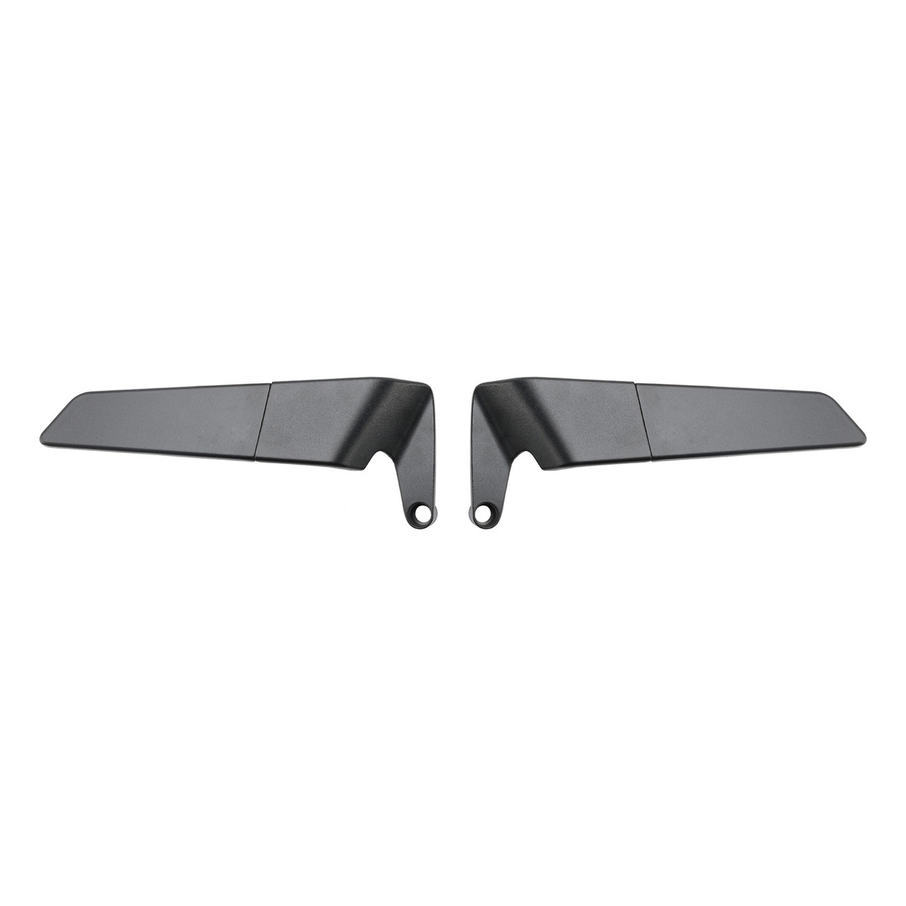 2017-2024 Kawasaki Z650 Z900 Z H2 Motorcycle Wind Wing Adjustable Swivel Mirror Black White Generic