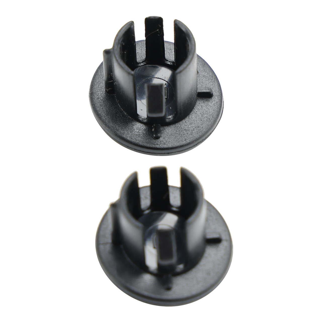 24-later FLHX Fairing Mirror Hole Plugs Black