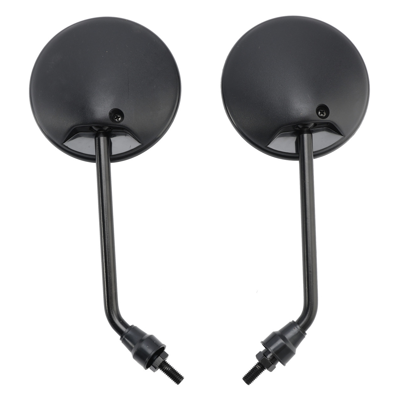 BLACK REAR VIEW MIRROR PAIR Ø100MM FOR SIMSOM S50 S51 S53 SR50 SCHWALBE KR51