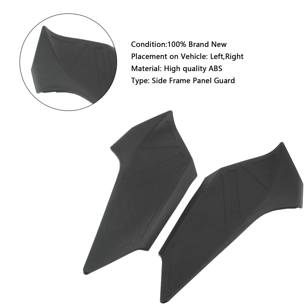 NICECNC Side Frame Protective Covers Compatible With BMW R1250GS 2018 - View #10
