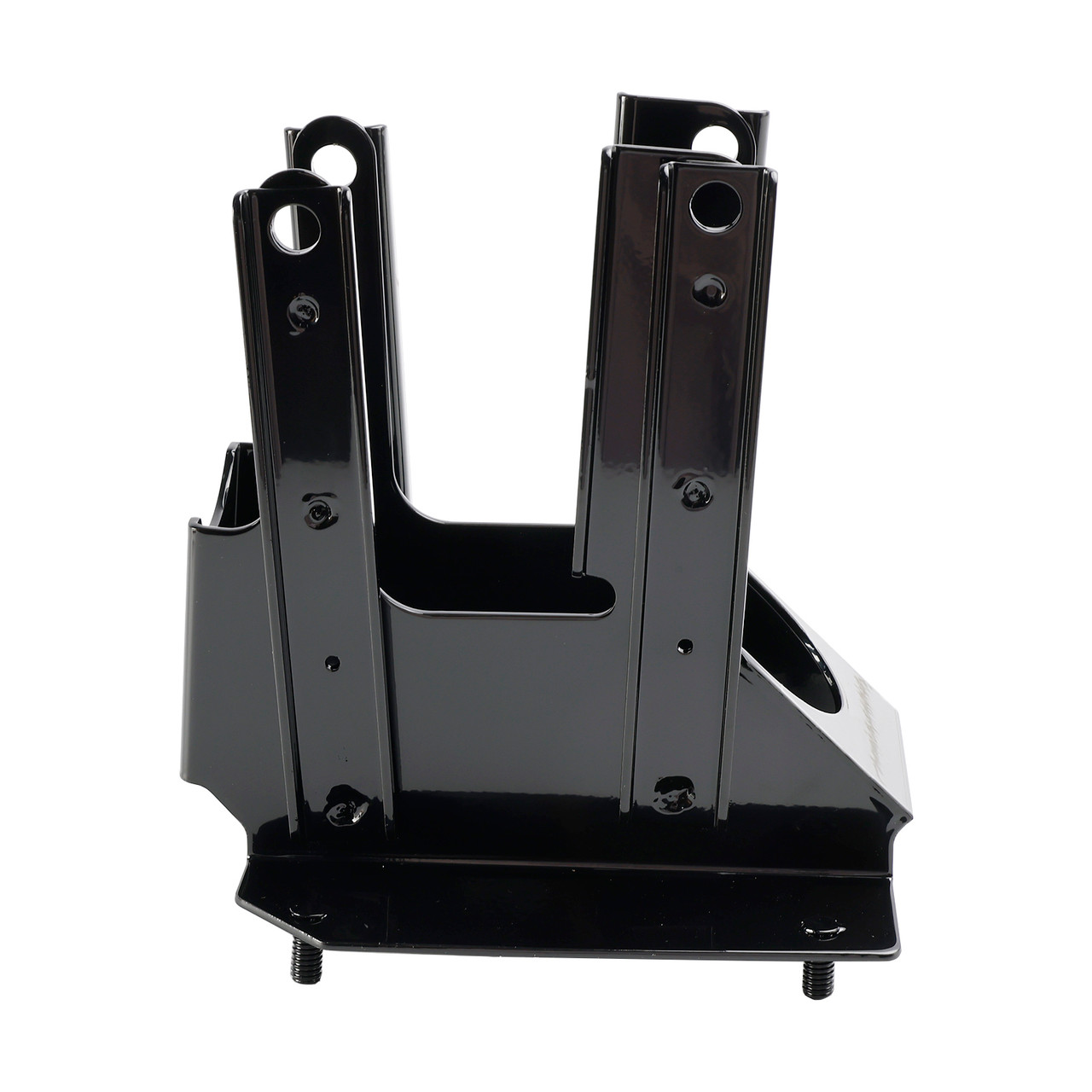 1998-2013 Harley Road Glide Front Fairing Support Mount Brackets Black Generic 1998-2013 Harley Road Glide Front Fairing Support Mount Brackets Black Generic