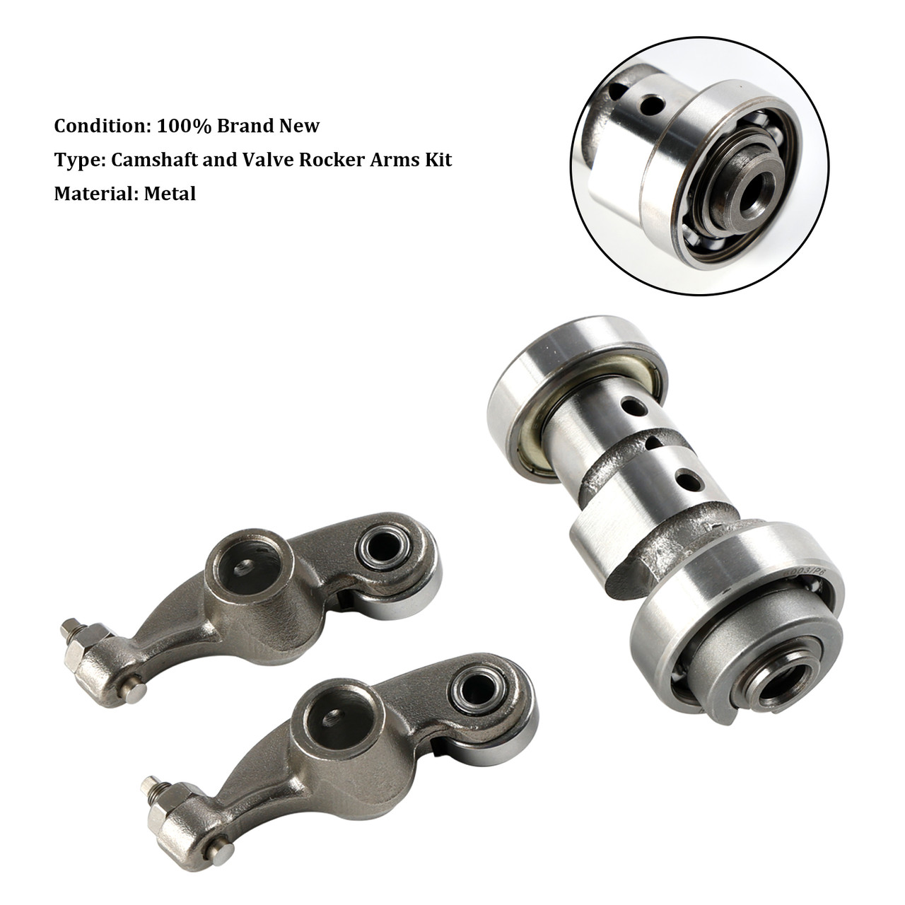 Camshaft Rocker Arm for Yamaha TTR125 TTR125L TTR125E TTR125LE 2000-2022