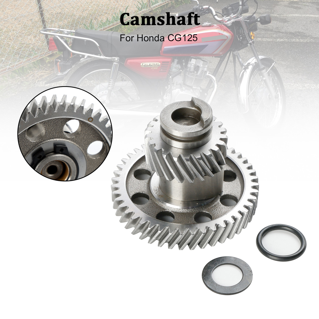 Engine Timing Gear Intake Exhaust Cam Camshaft for Honda CG125