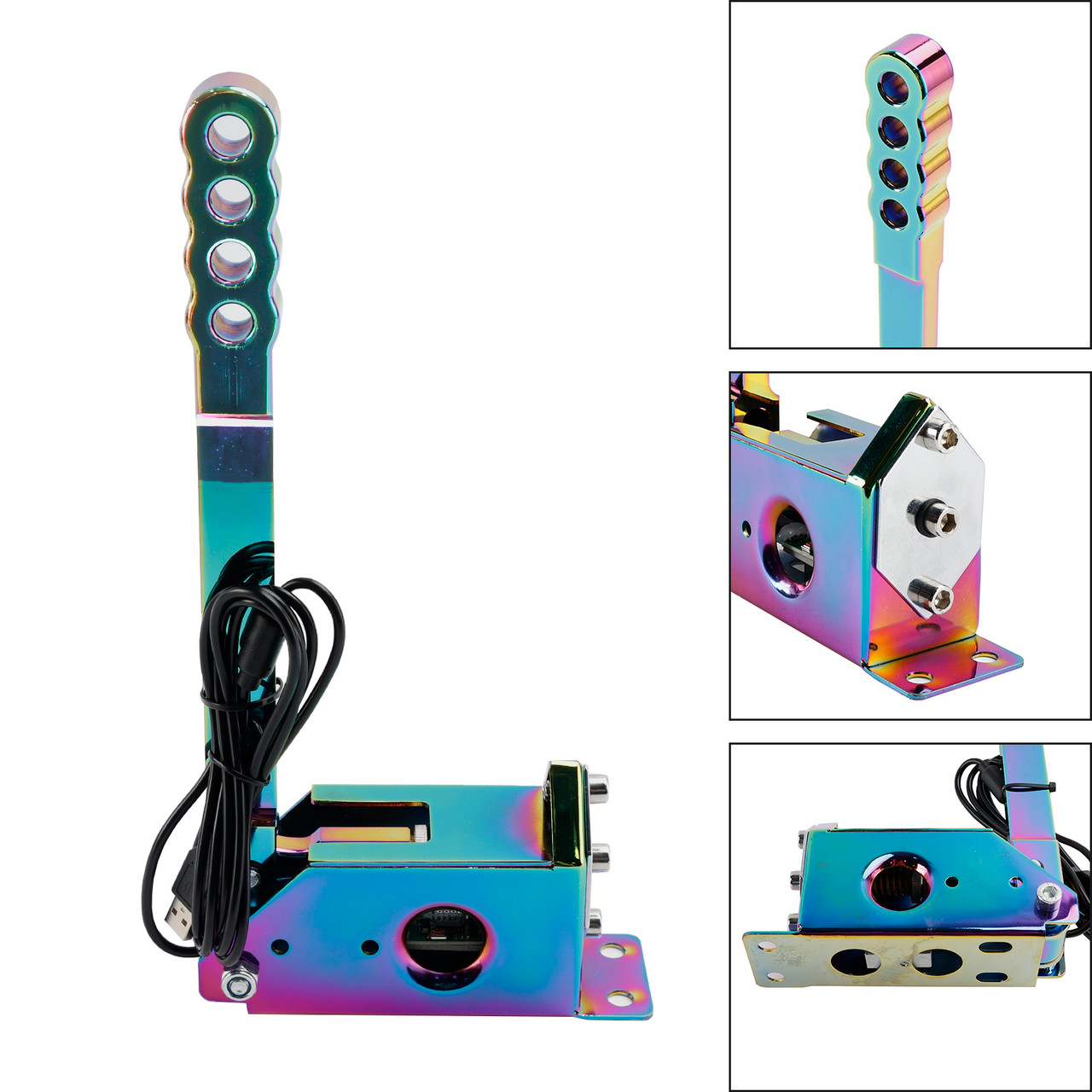 14Bit SIM USB Handbrake For Assetto PC Racing Games G25/G27/G29/T300 Neo Chrome