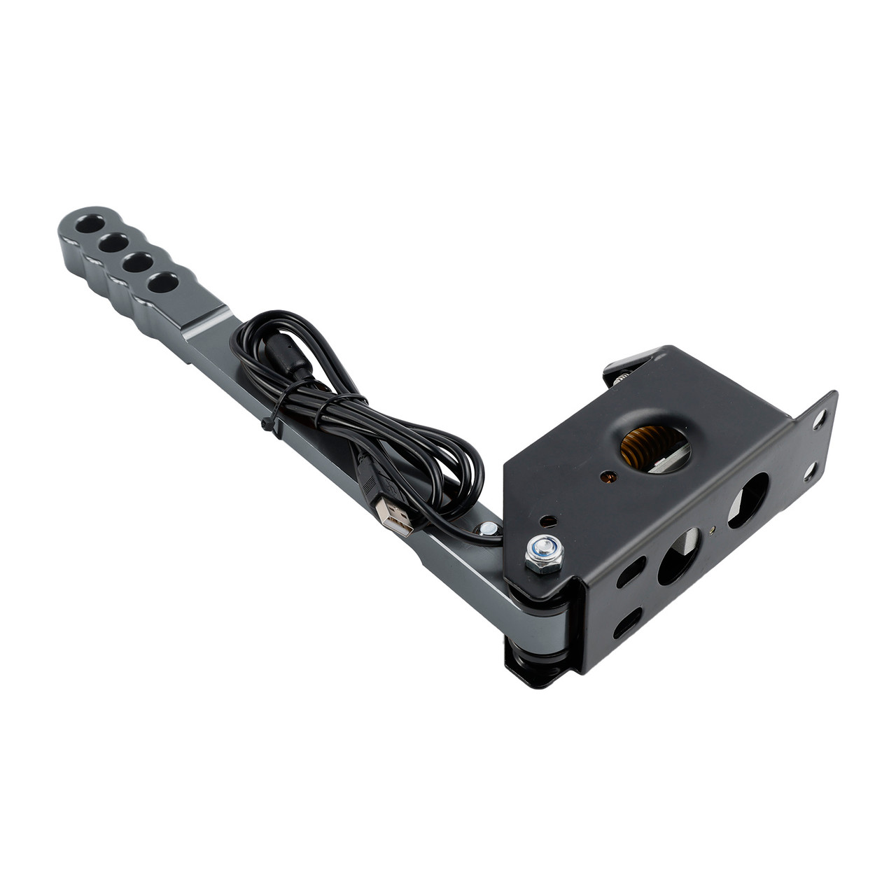 14Bit PC USB Sim Racing Handbrake w clamp Silver for G25/G27/G29/T300/T500 For Asseto