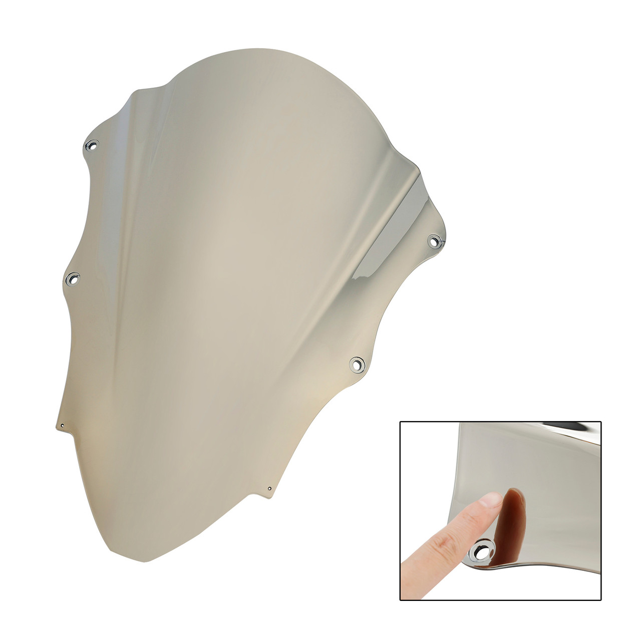 2015-2018 Aprilia RSV4 Windshield WindScreen Chrome Generic