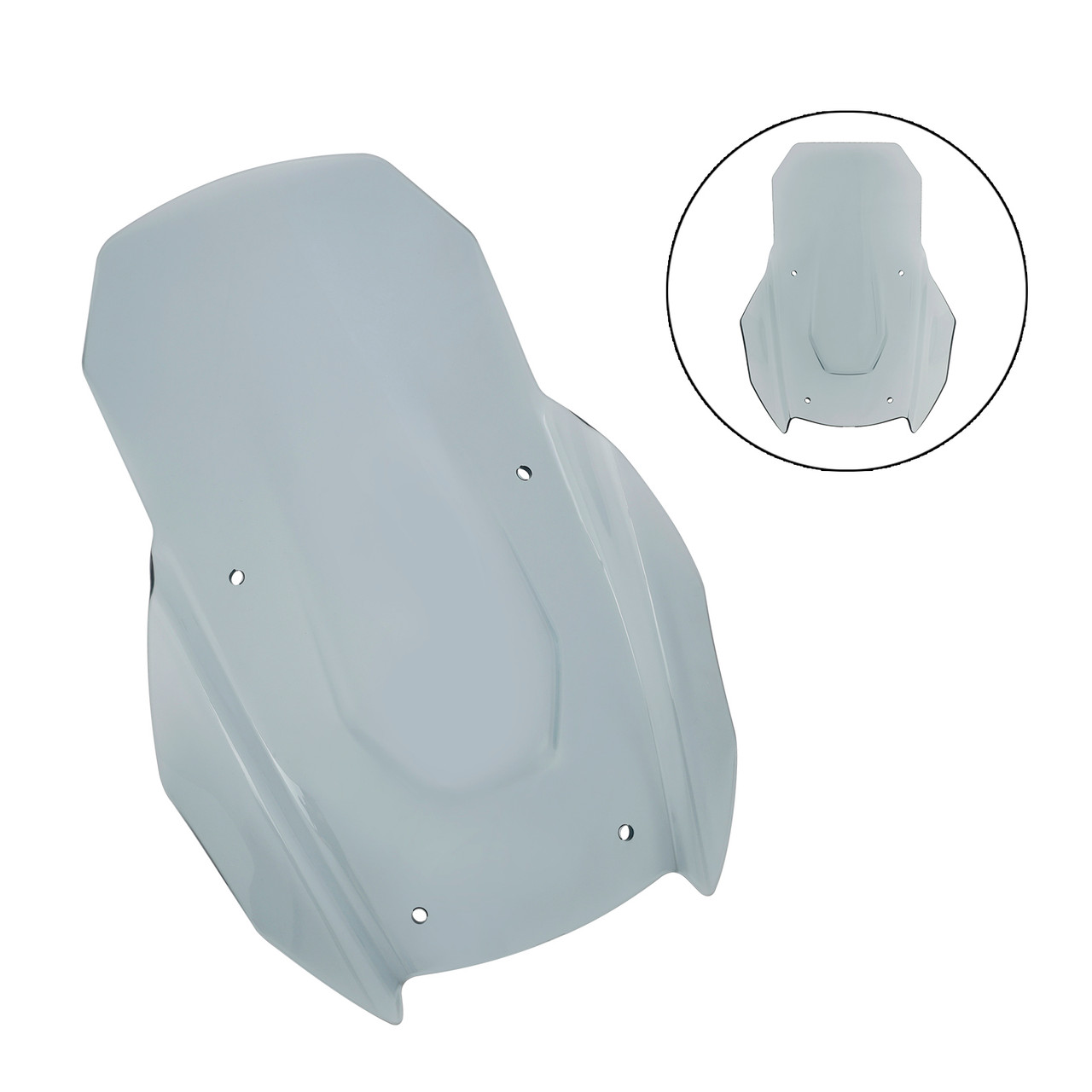2022-2024 HONDA ADV350 ABS Motorcycle Windshield WindScreen Gray Generic