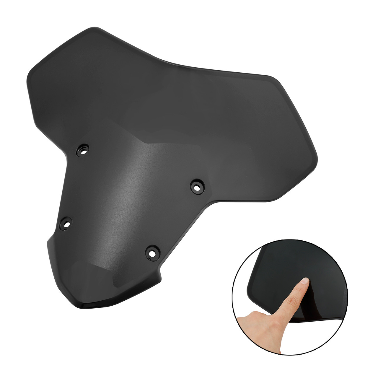 2020-2024 Kawasaki Z900 Windshield Windscreen Black Generic
