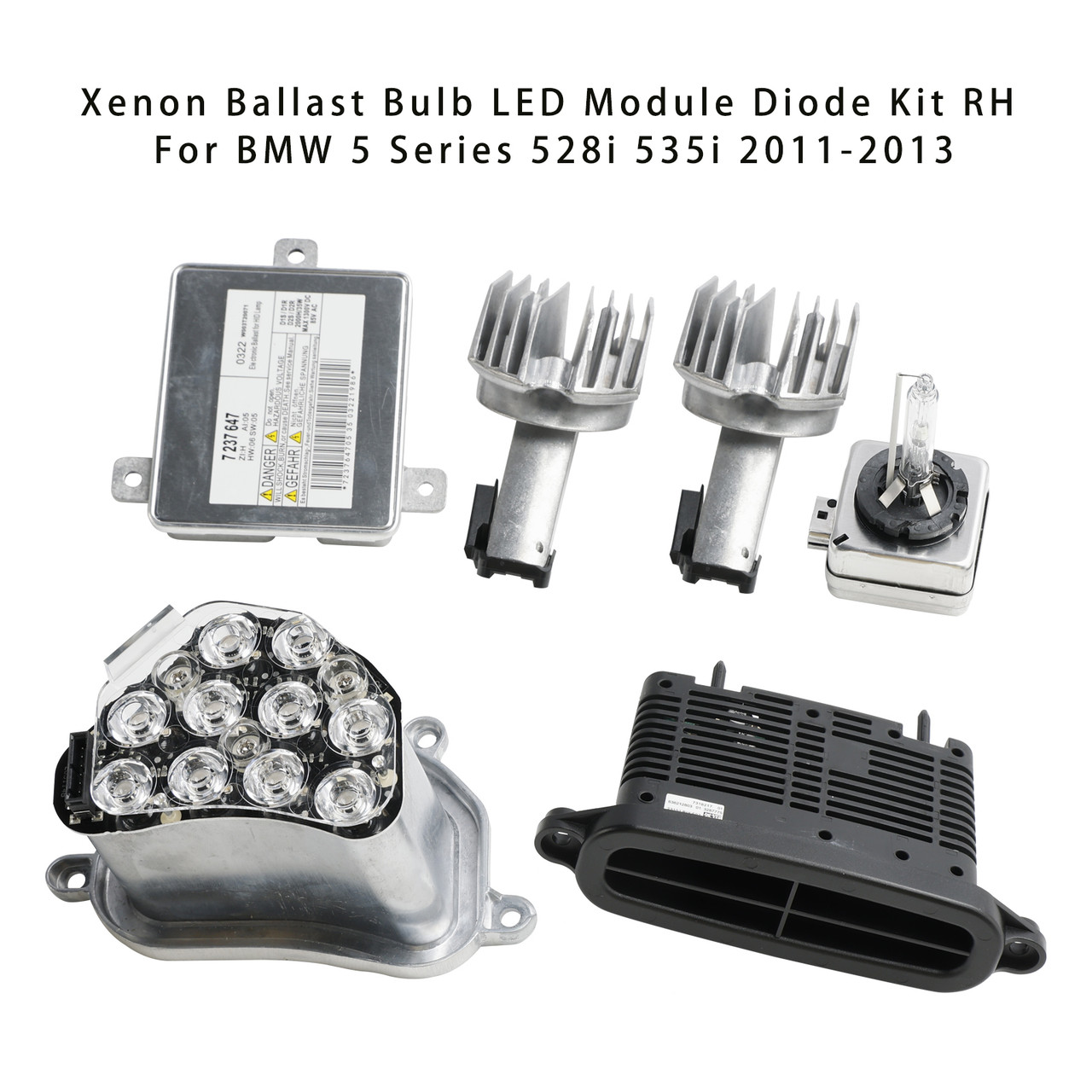 2013 BMW M5 Xenon Ballast Bulb LED Module Diode Kit 63117271902 Generic