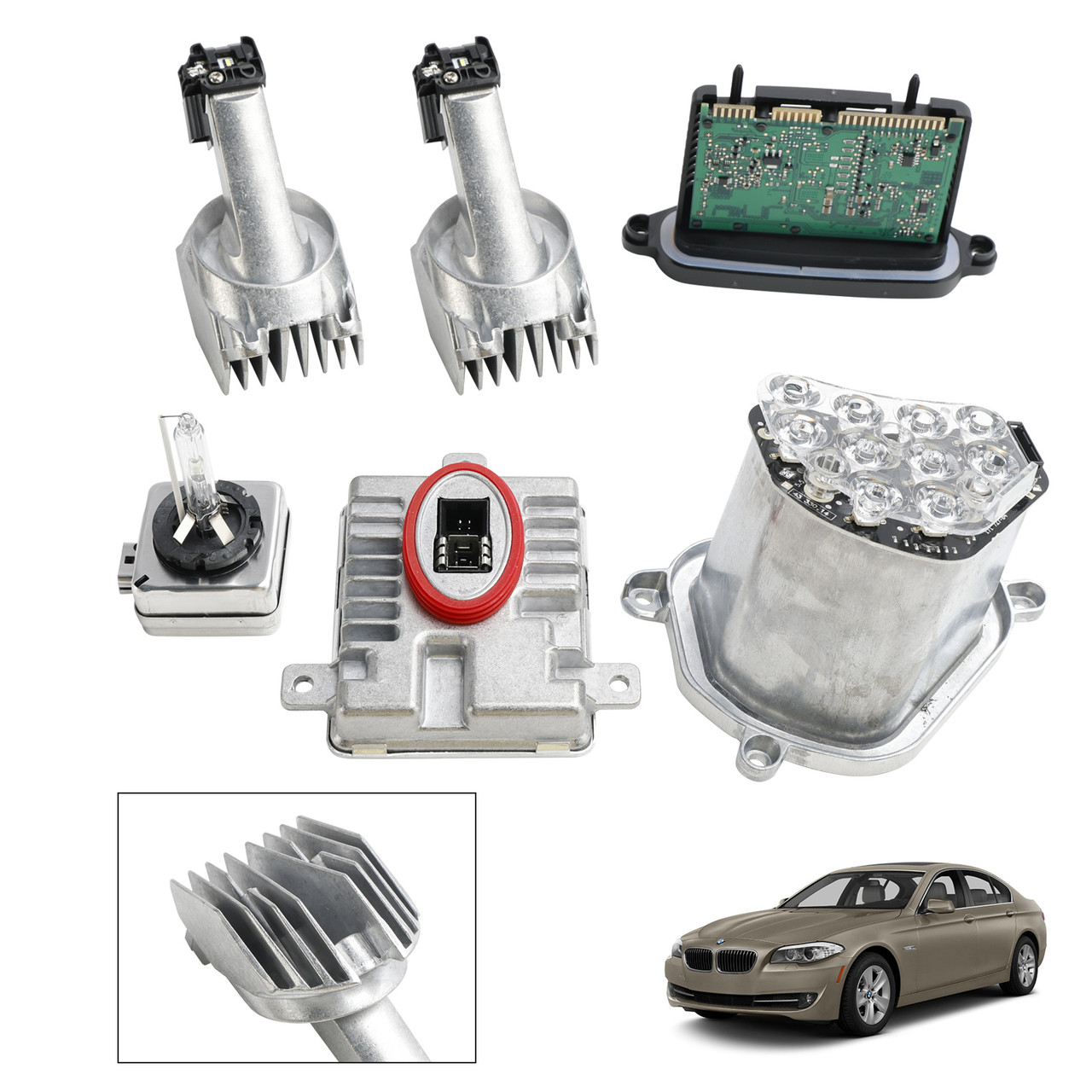 2013 BMW M5 Xenon Ballast Bulb LED Module Diode Kit 63117271902 Generic